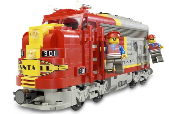 Santa Fe Super Chief (not limited edition) 10020 | Trains | LEGO (image 2)