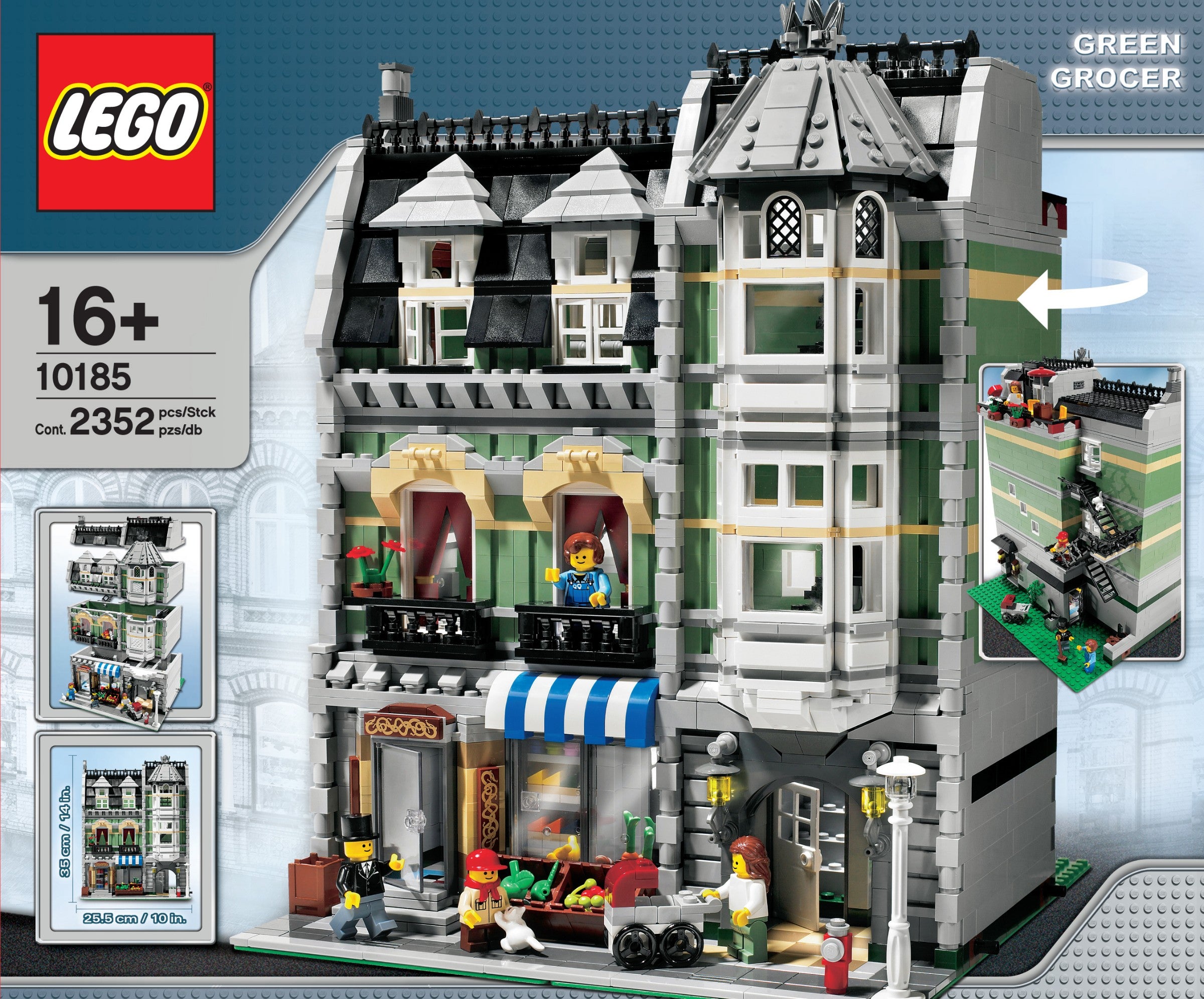 Green Grocer 10185 | Modular Buildings | LEGO