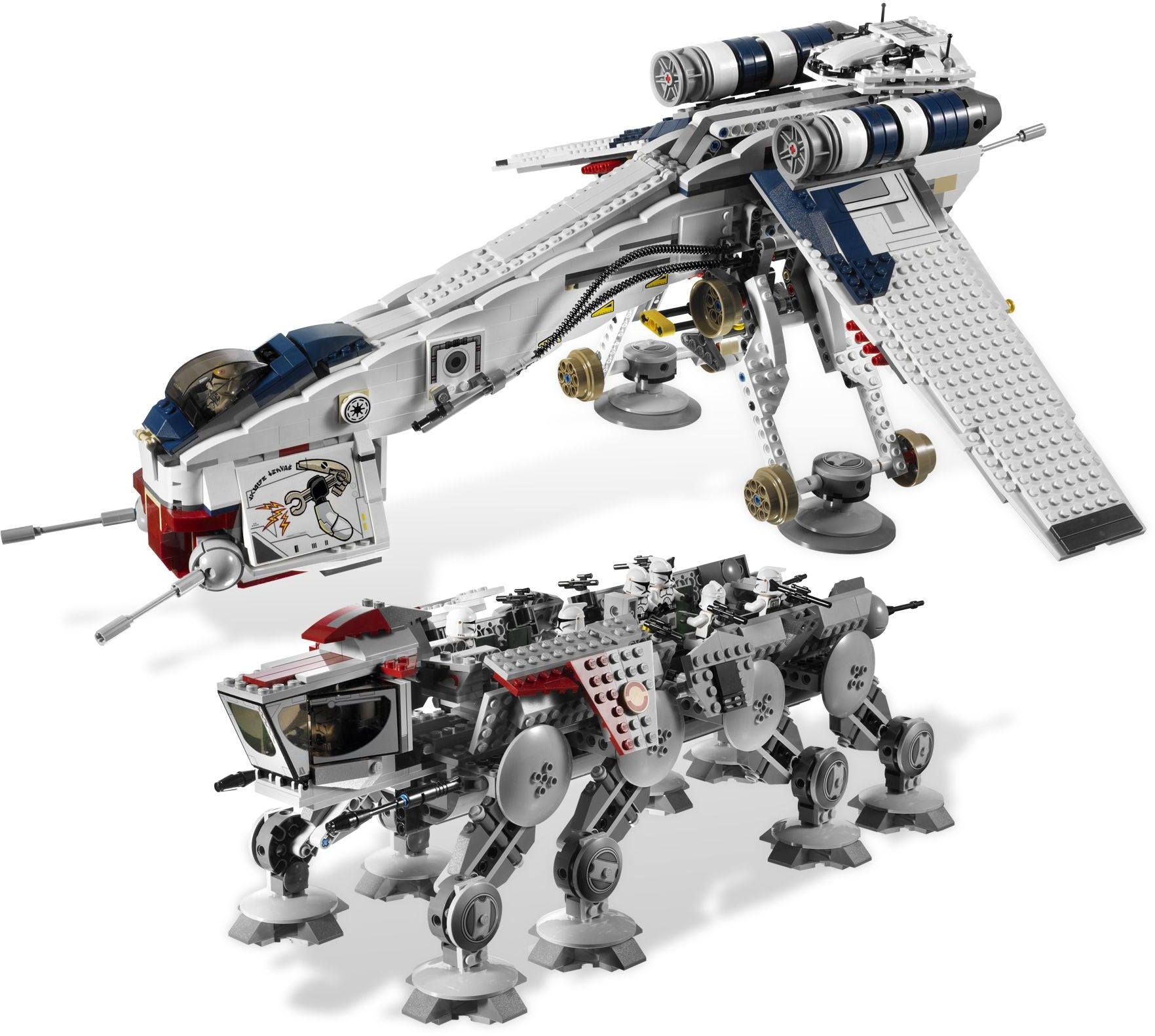 Republic Dropship with AT-OT 10195 | Star Wars | LEGO – image 12