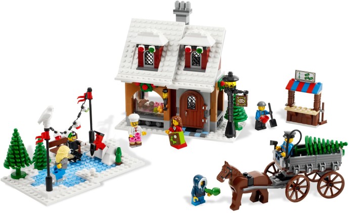 Winter Village Bakery 10216 | Advanced models | LEGO
