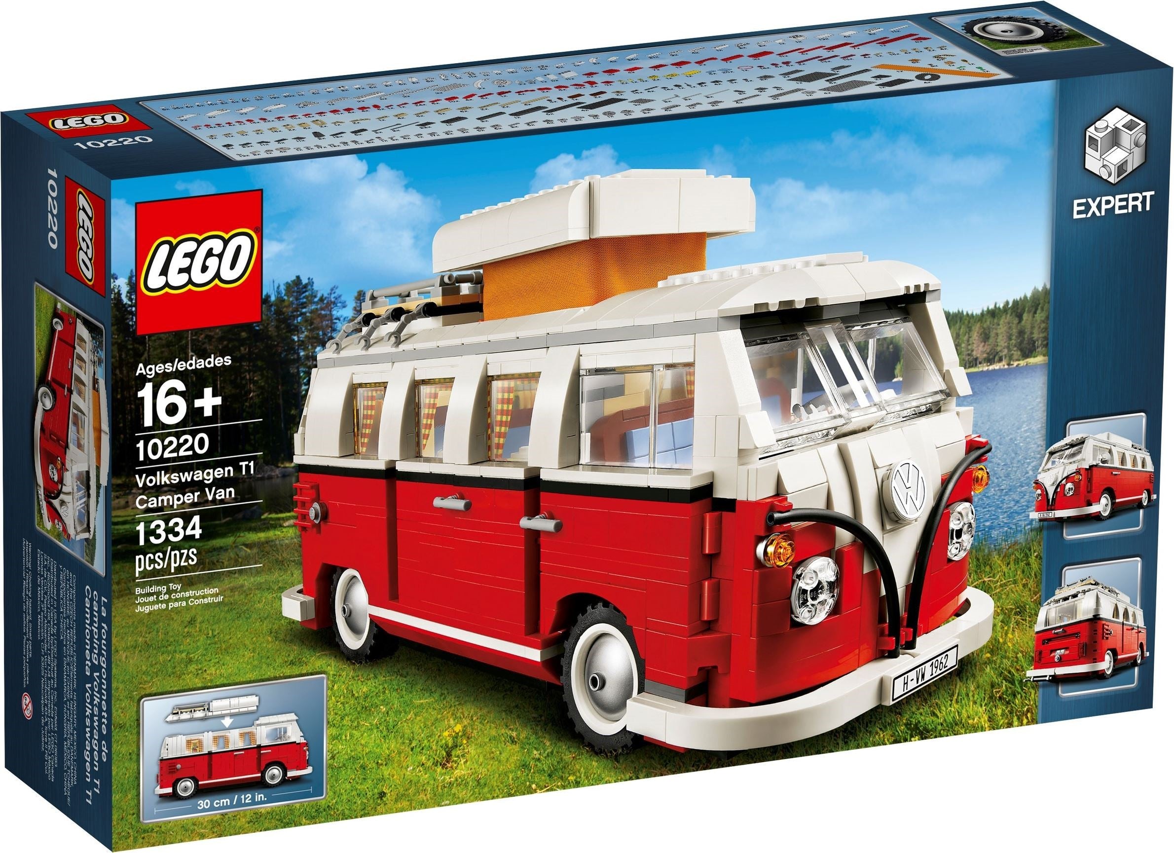 Volkswagen T1 Camper Van 10220 | Creator | LEGO