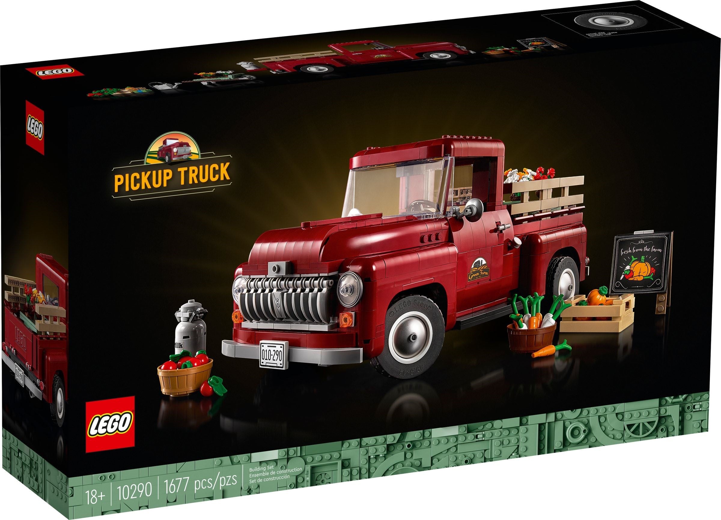 Pickup Truck 10290 | Icons | LEGO