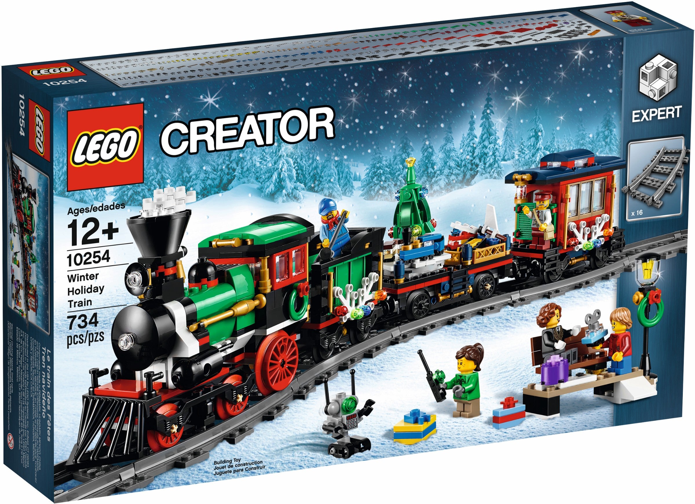 Winter Holiday Train 10254 | Creator | LEGO