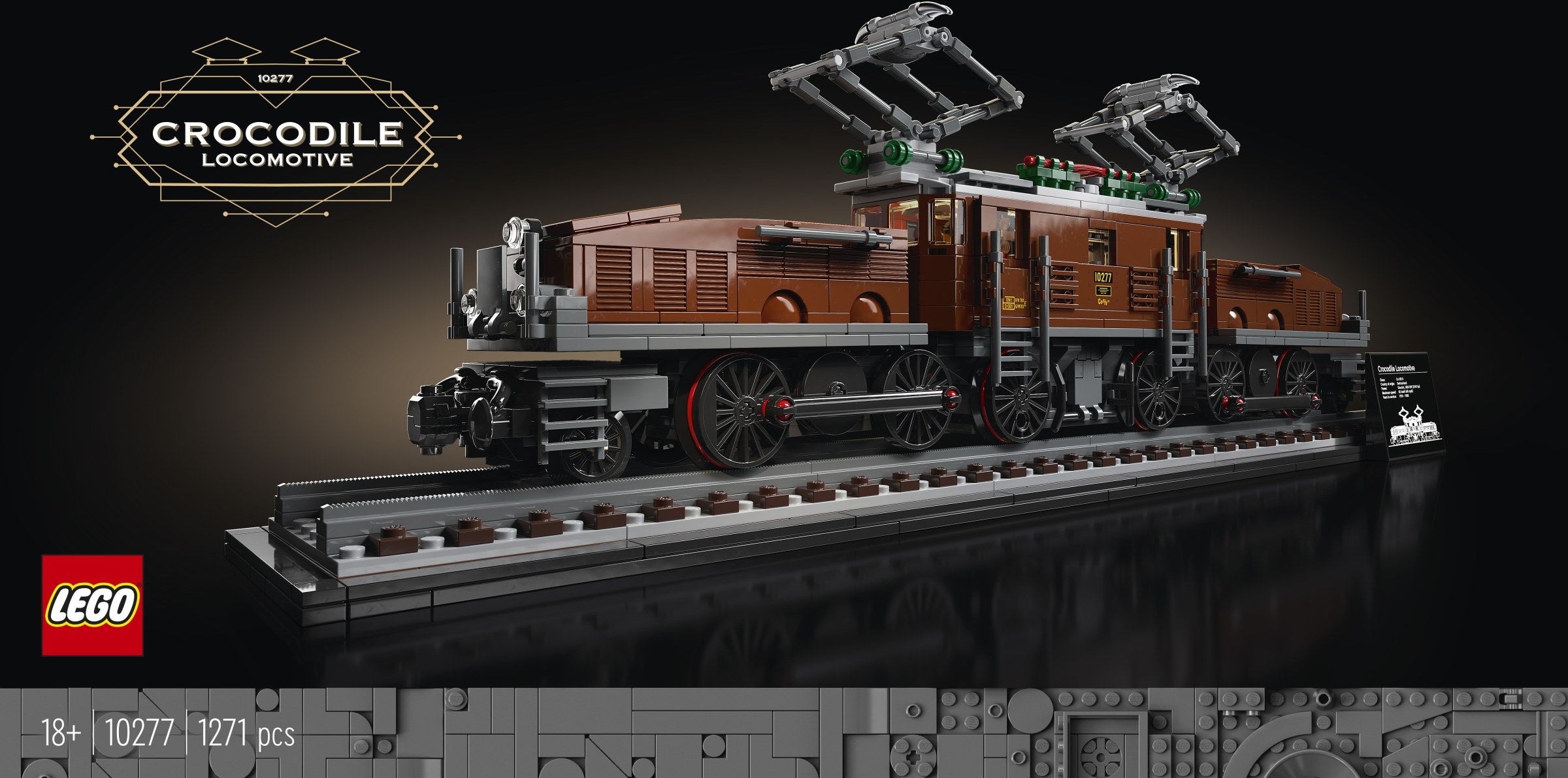 Crocodile Locomotive 10277 | Icons | LEGO – image 24