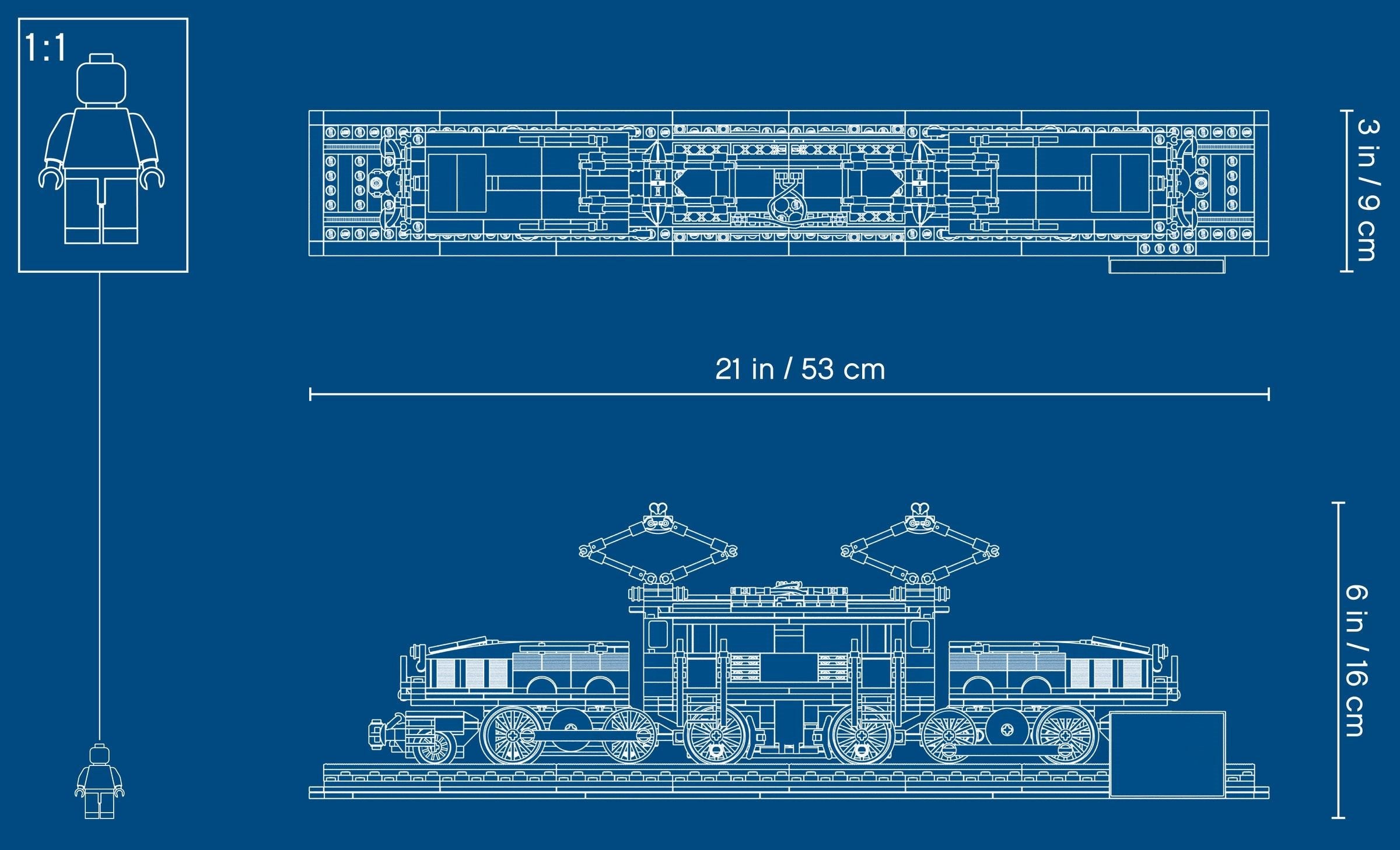 Crocodile Locomotive 10277 | Icons | LEGO – image 13
