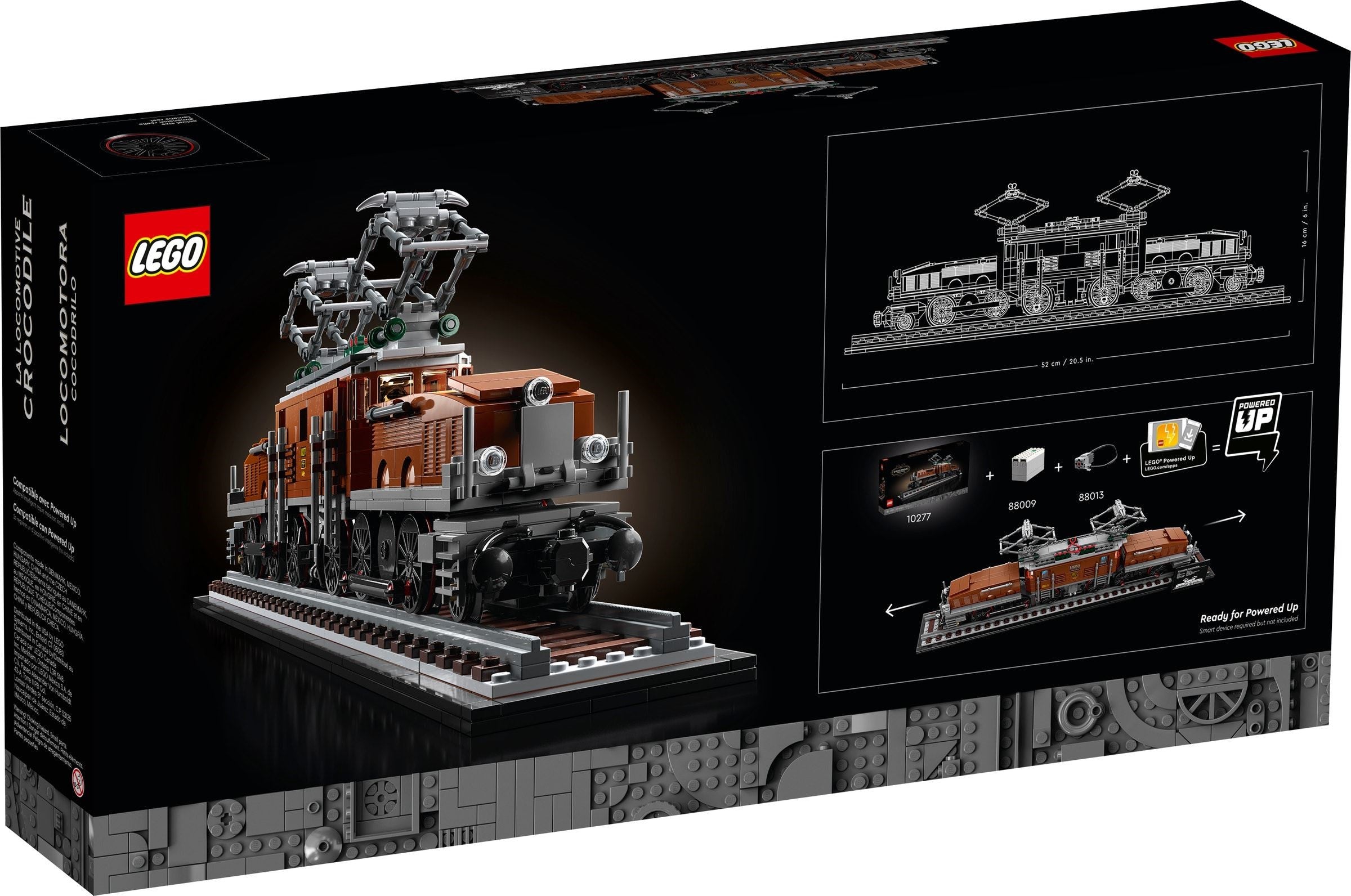 Crocodile Locomotive 10277 | Icons | LEGO – image 16