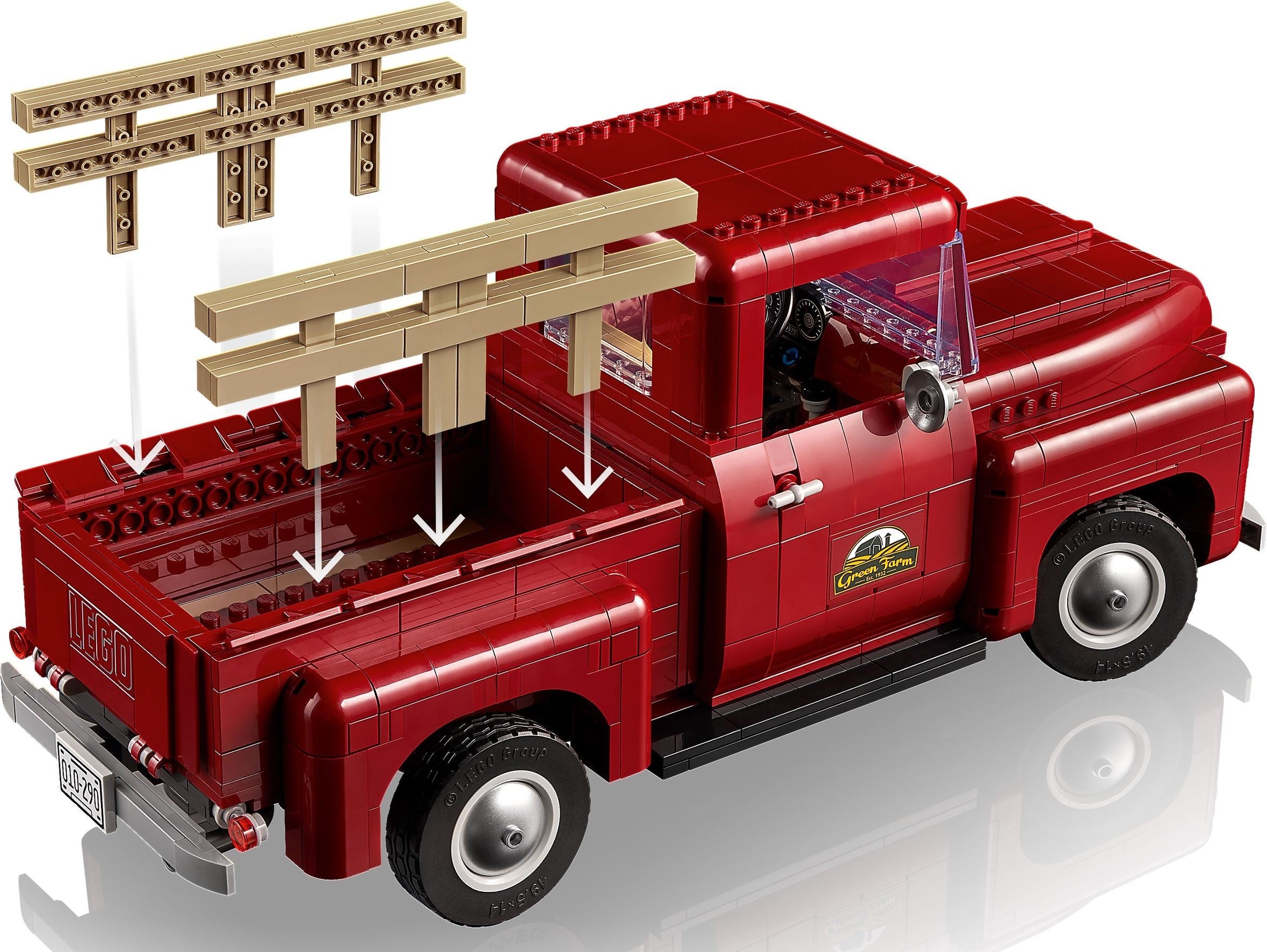 Pickup Truck 10290 | Icons | LEGO