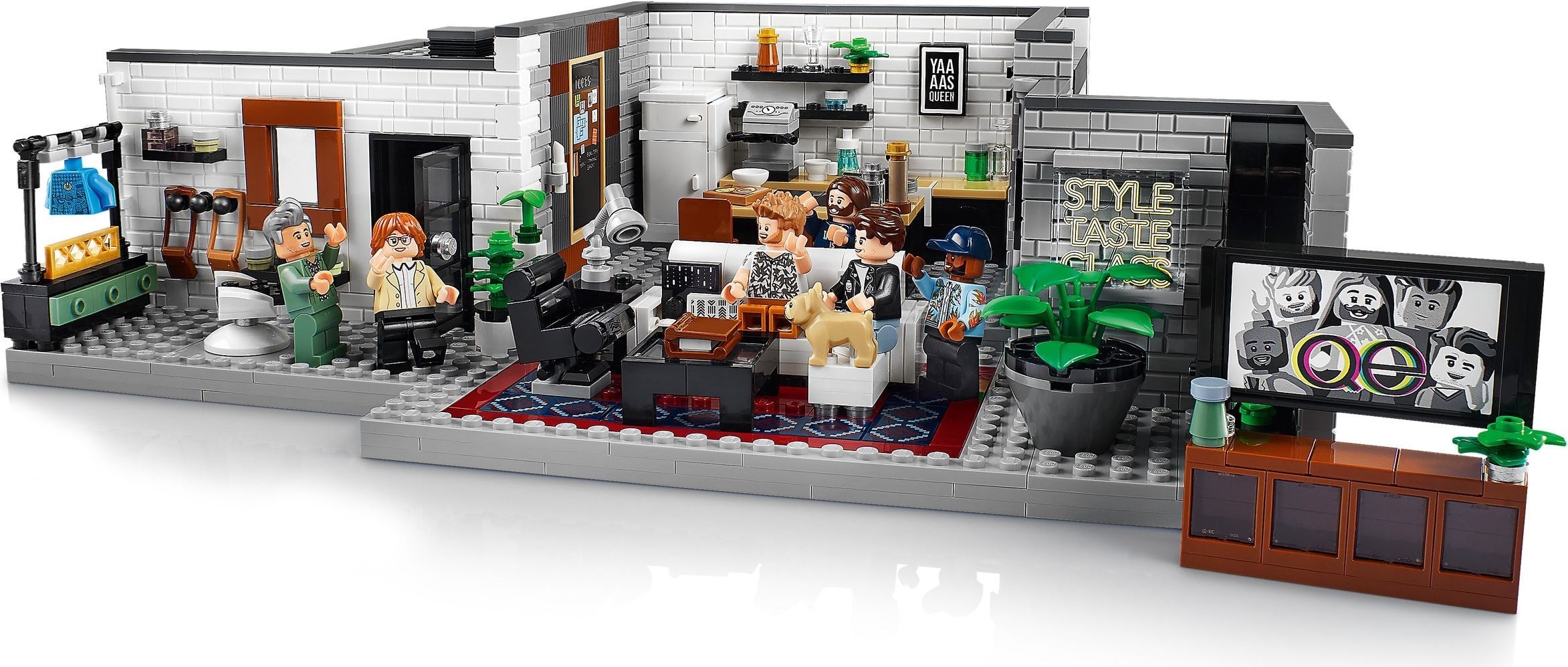 Queer Eye – The Fab 5 Loft 10291 | Icons | LEGO – image 21