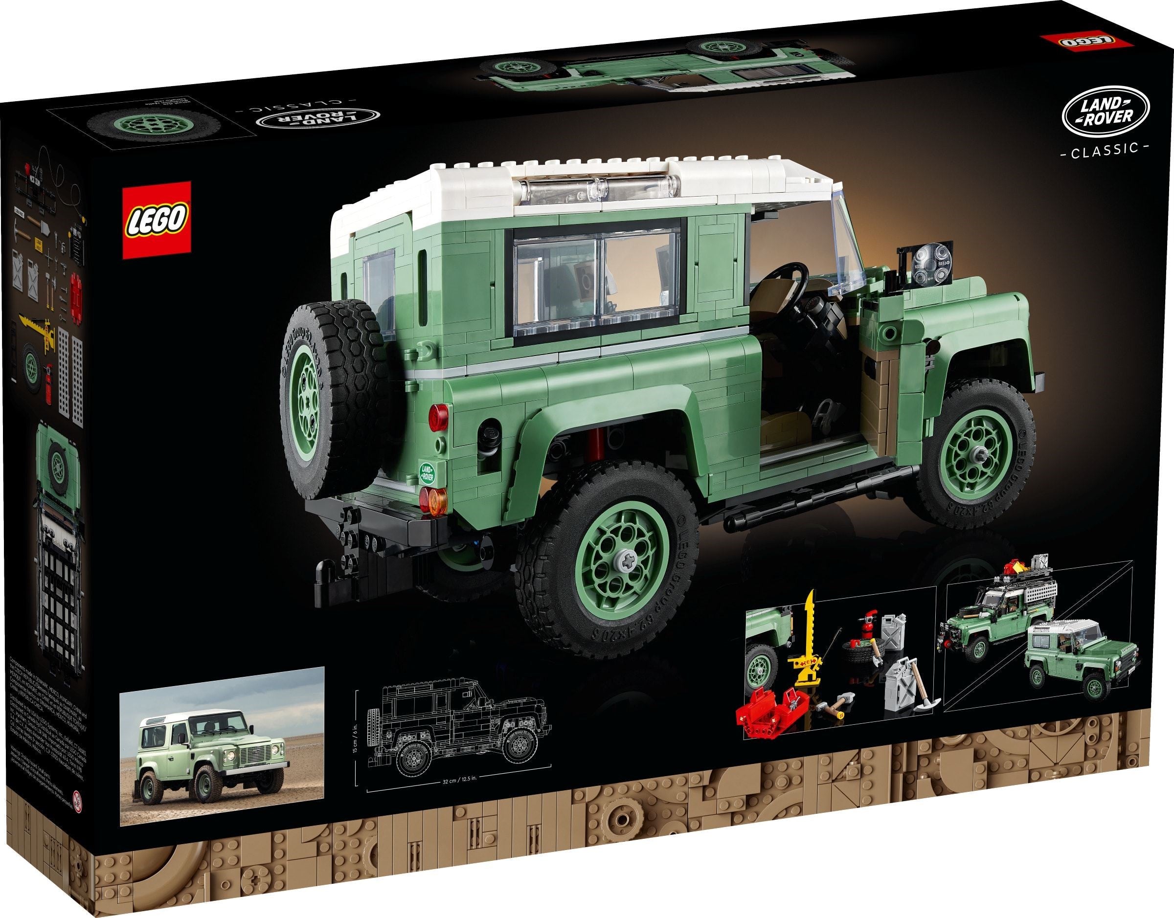 Land Rover Classic Defender 90 10317 | Icons | LEGO – image 11