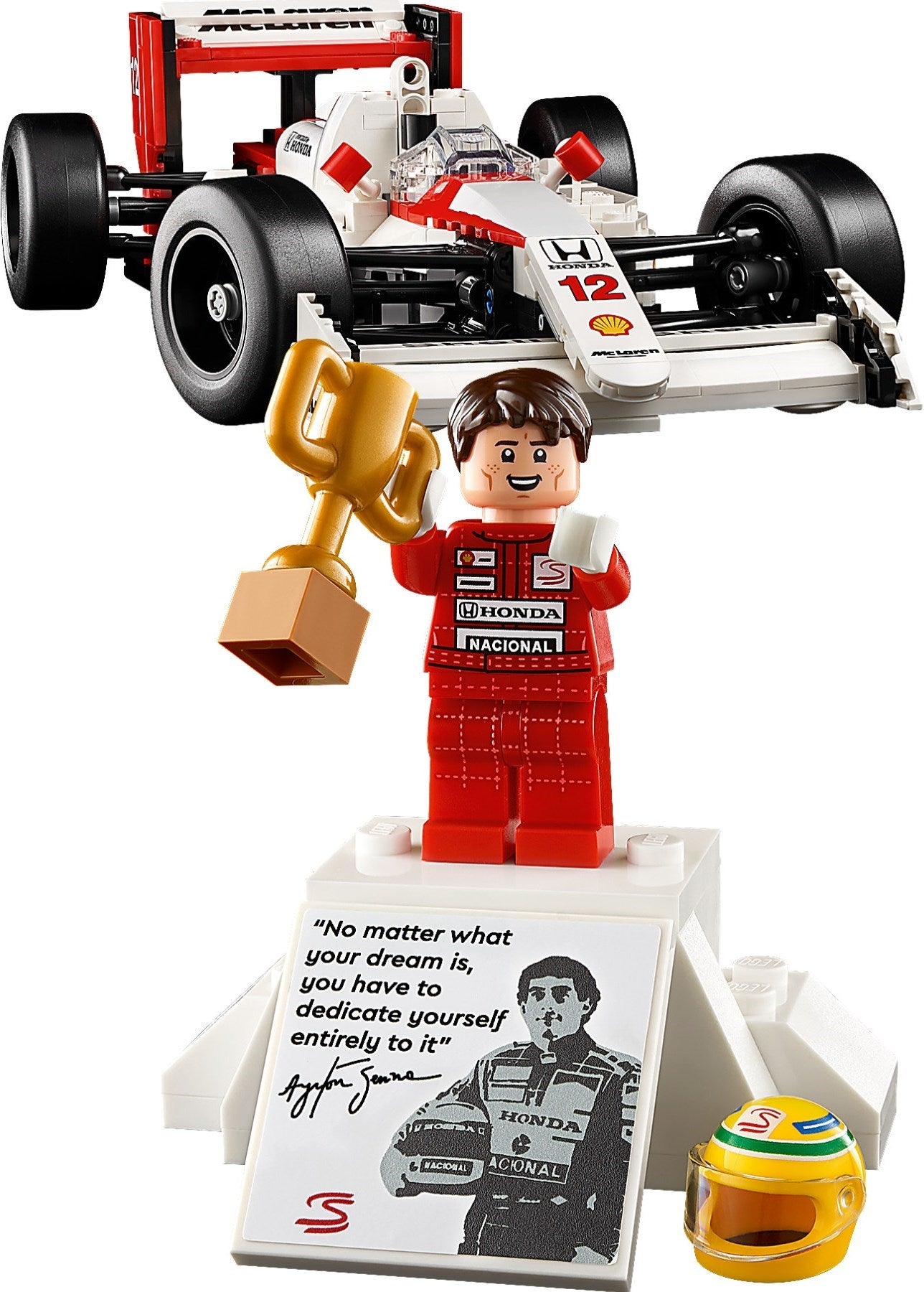 McLaren MP4/4 & Ayrton Senna 10330 | Icons | LEGO – image 2