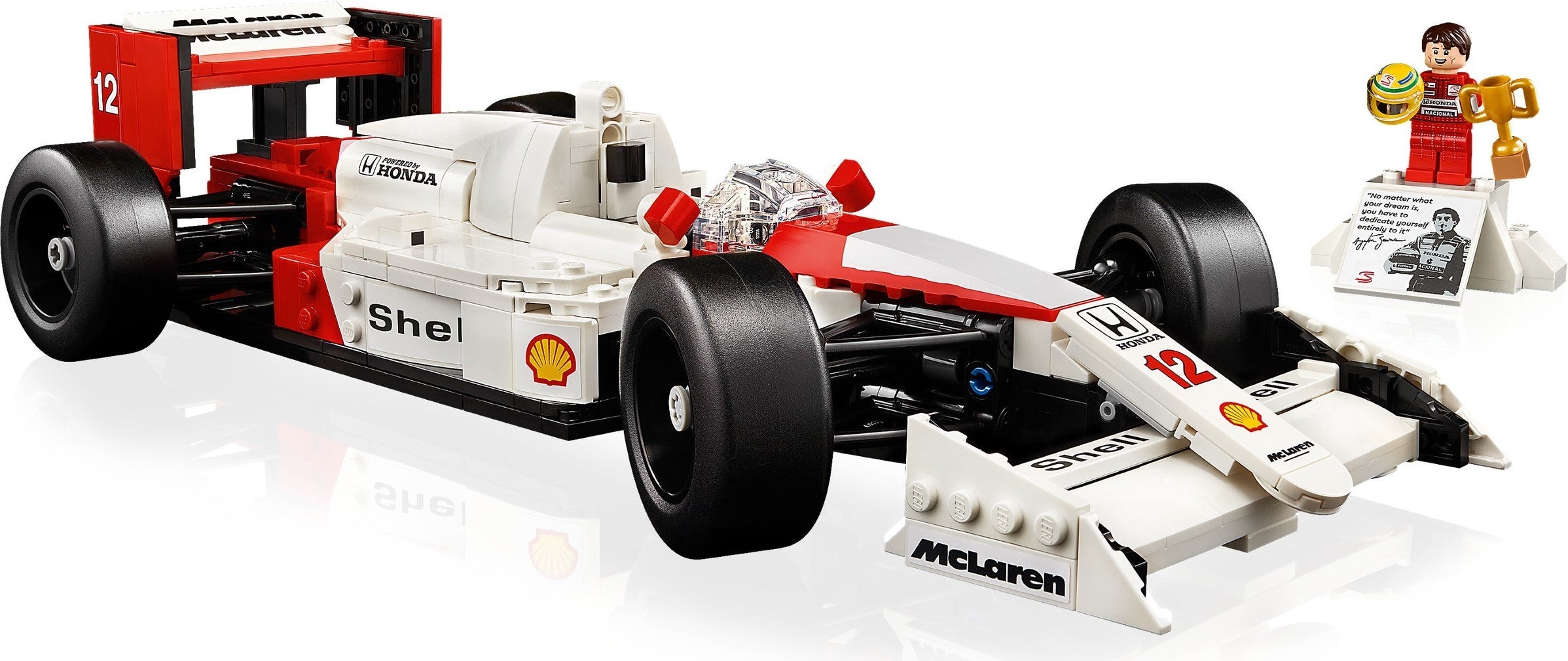 McLaren MP4/4 & Ayrton Senna 10330 | Icons | LEGO – image 3