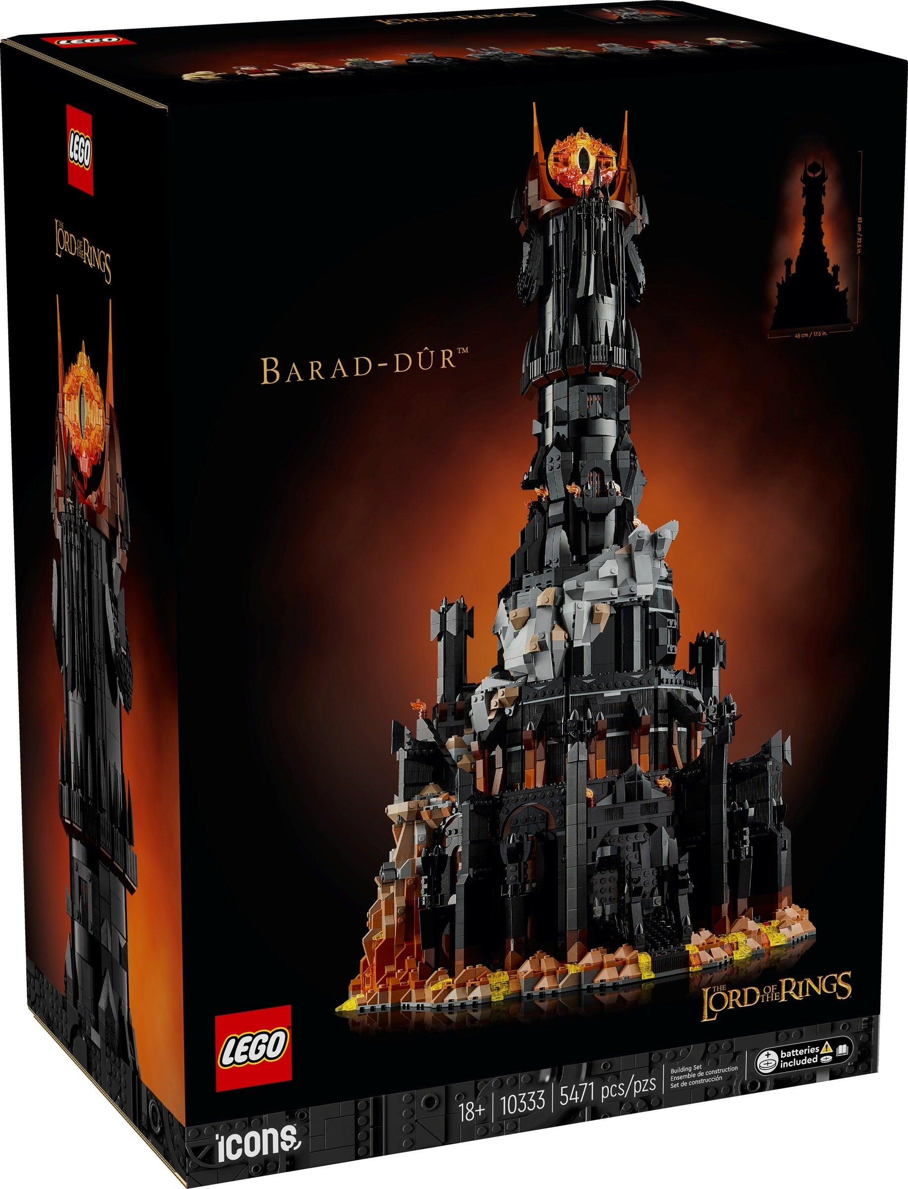 The Lord of the Rings: Barad-dûr 10333 | Icons | LEGO – image 15