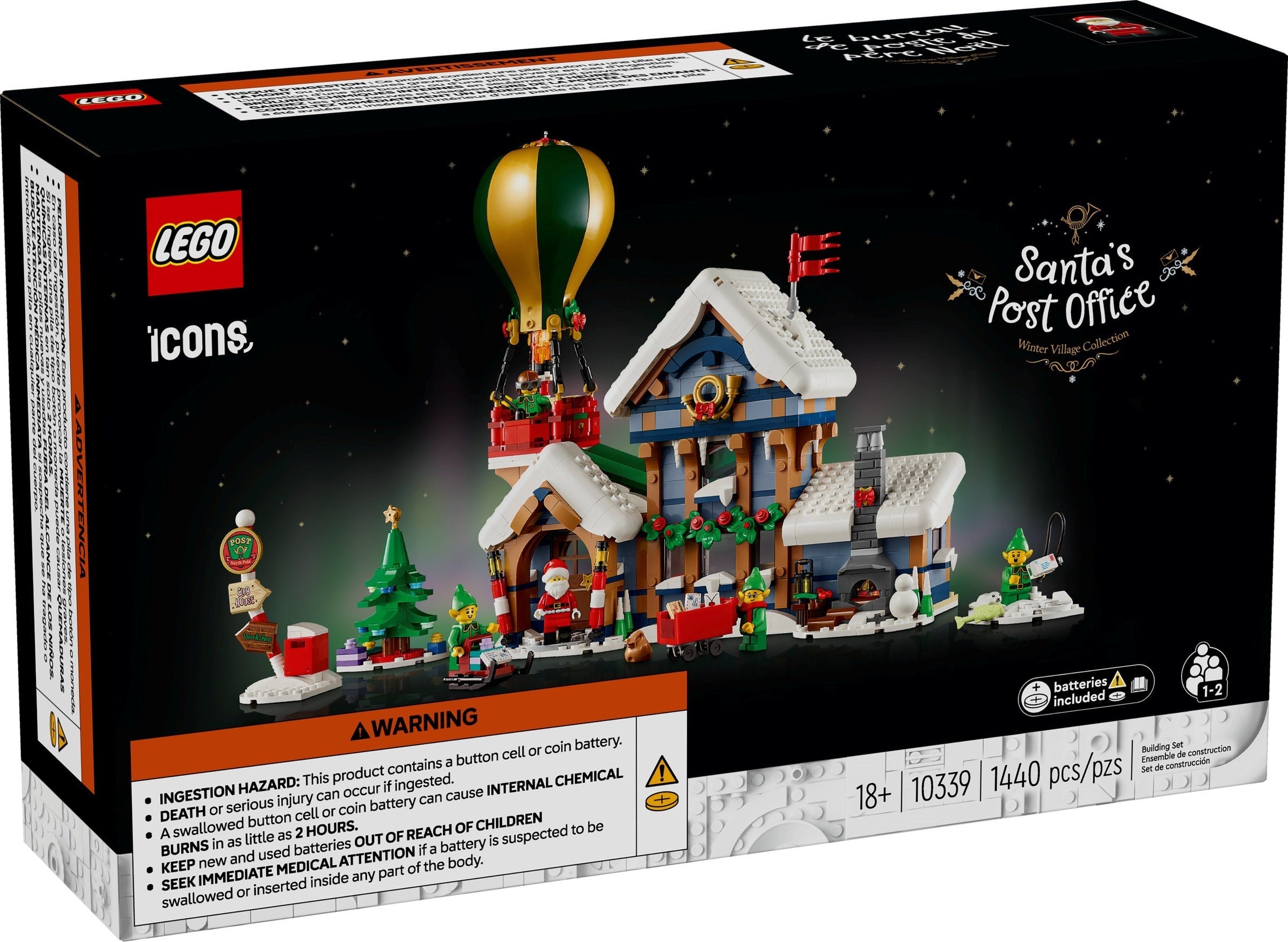 Santa's Post Office 10339 | Icons | LEGO – image 8