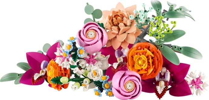 Pretty Pink Flower Bouquet 10342 | Botanicals | LEGO