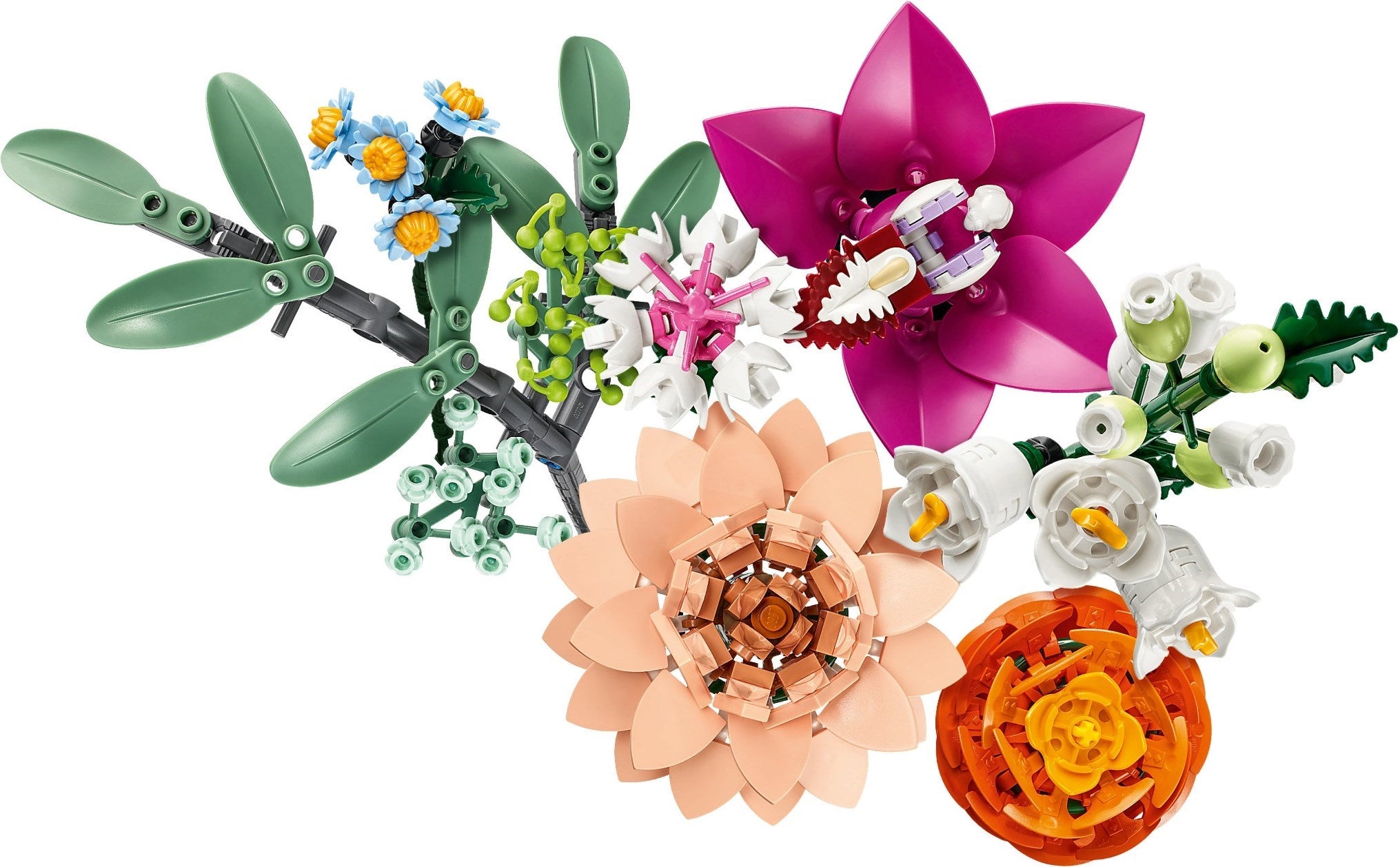 Pretty Pink Flower Bouquet 10342 | Botanicals | LEGO – image 11