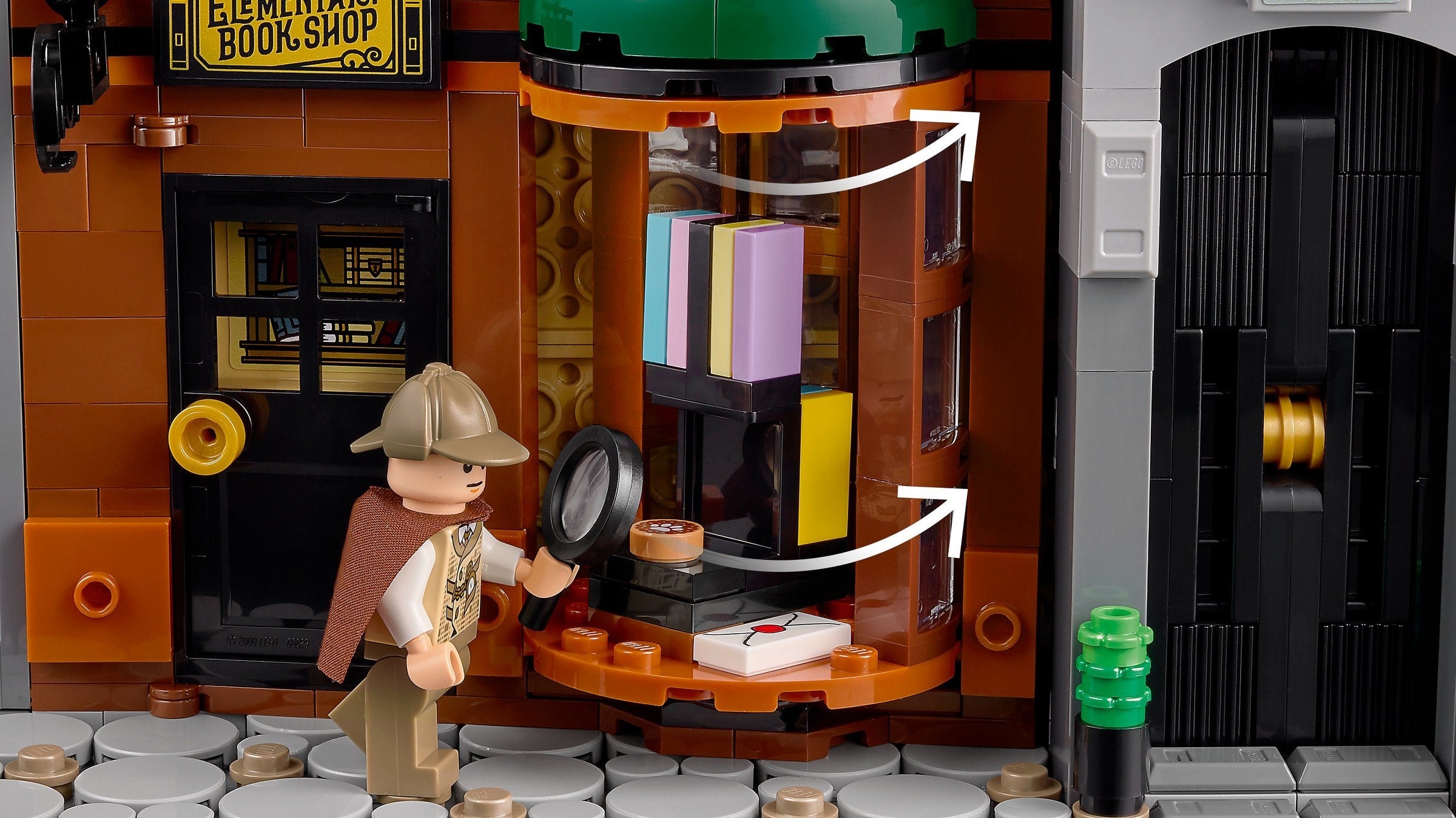 Sherlock Holmes: Book Nook 10351 | Icons | LEGO – image 15