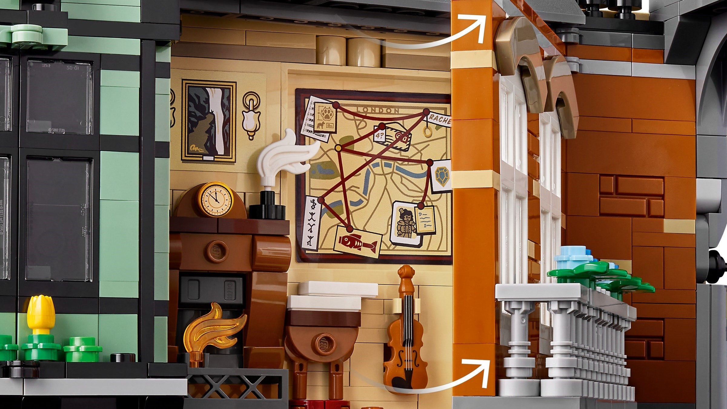 Sherlock Holmes: Book Nook 10351 | Icons | LEGO – image 16