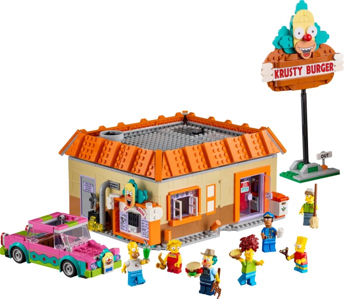 The Simpsons: Krusty Burger 10352 | Icons | LEGO