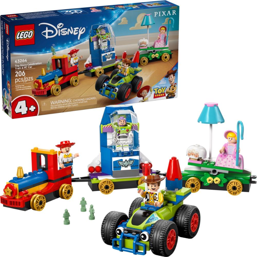 Toy Story Celebration Train & RC Car 43264 | Disney | LEGO