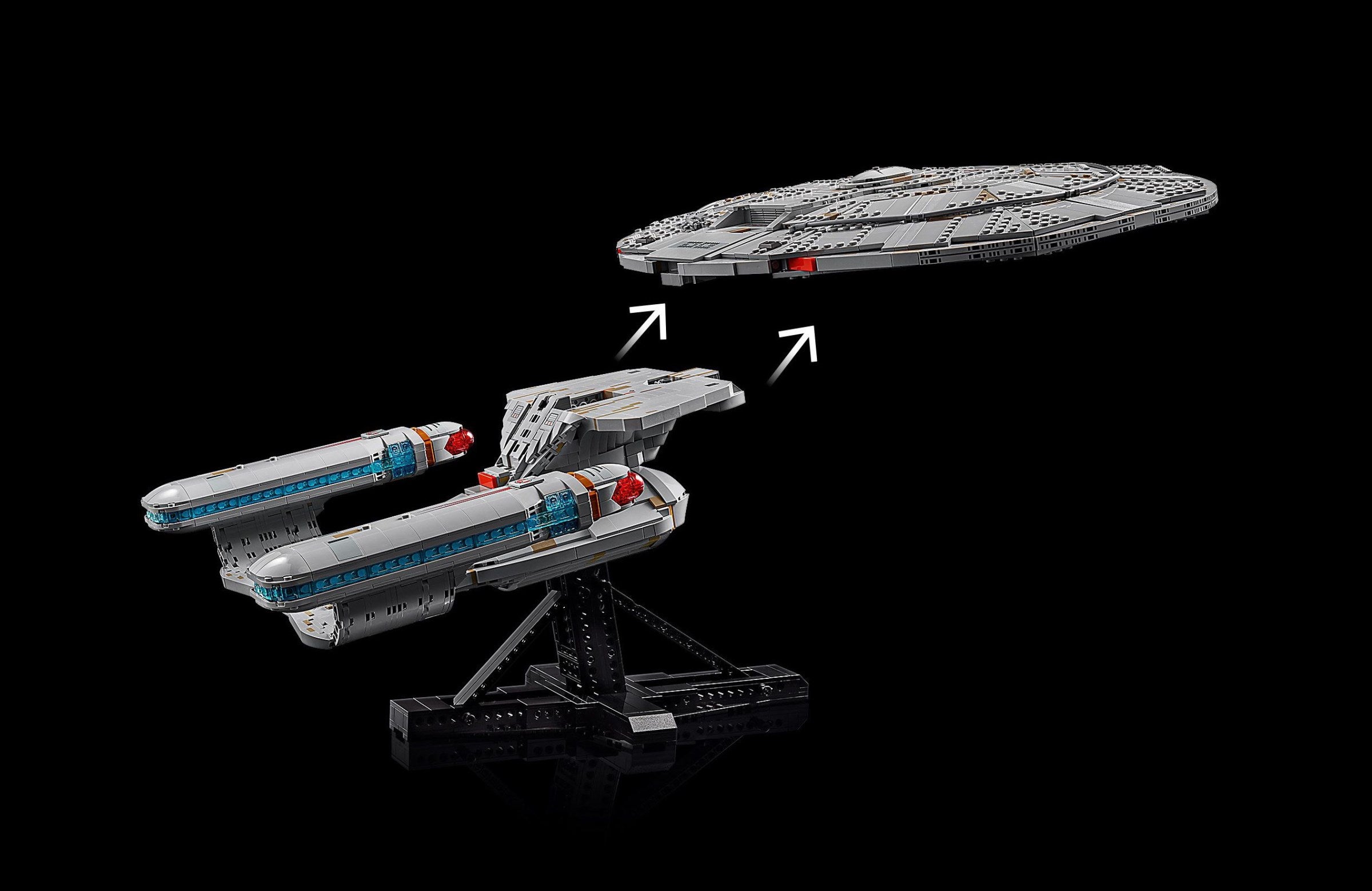 Star Trek: U.S.S. Enterprise NCC-1701-D 10356 | Icons | LEGO – image 13