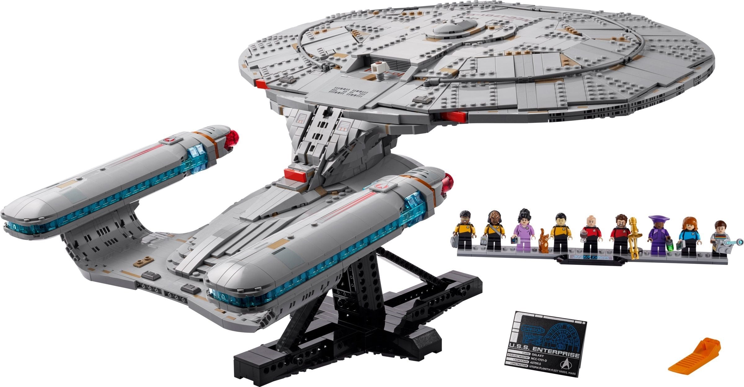 Star Trek: U.S.S. Enterprise NCC-1701-D 10356 | Icons | LEGO – image 18