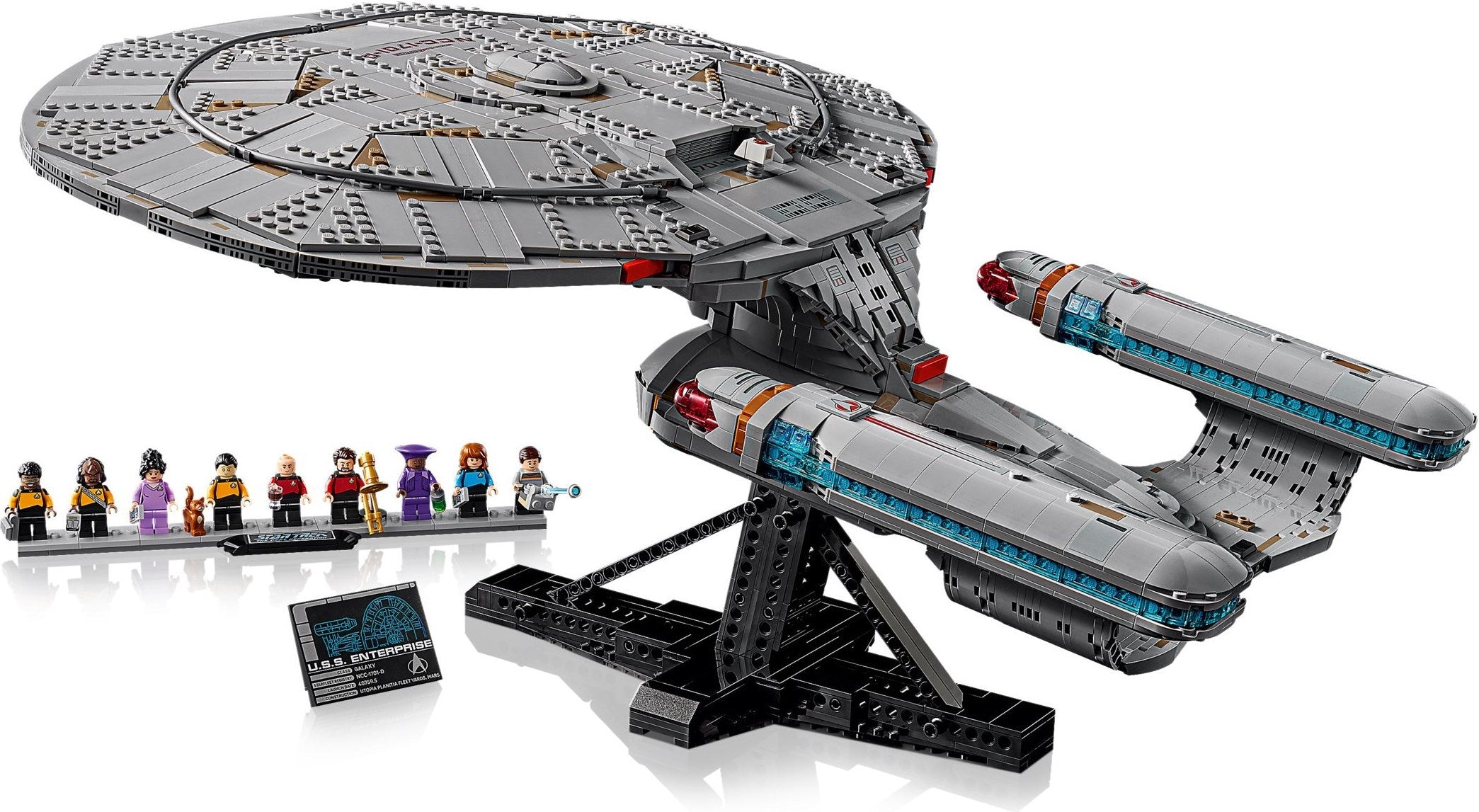 Star Trek: U.S.S. Enterprise NCC-1701-D 10356 | Icons | LEGO – image 22