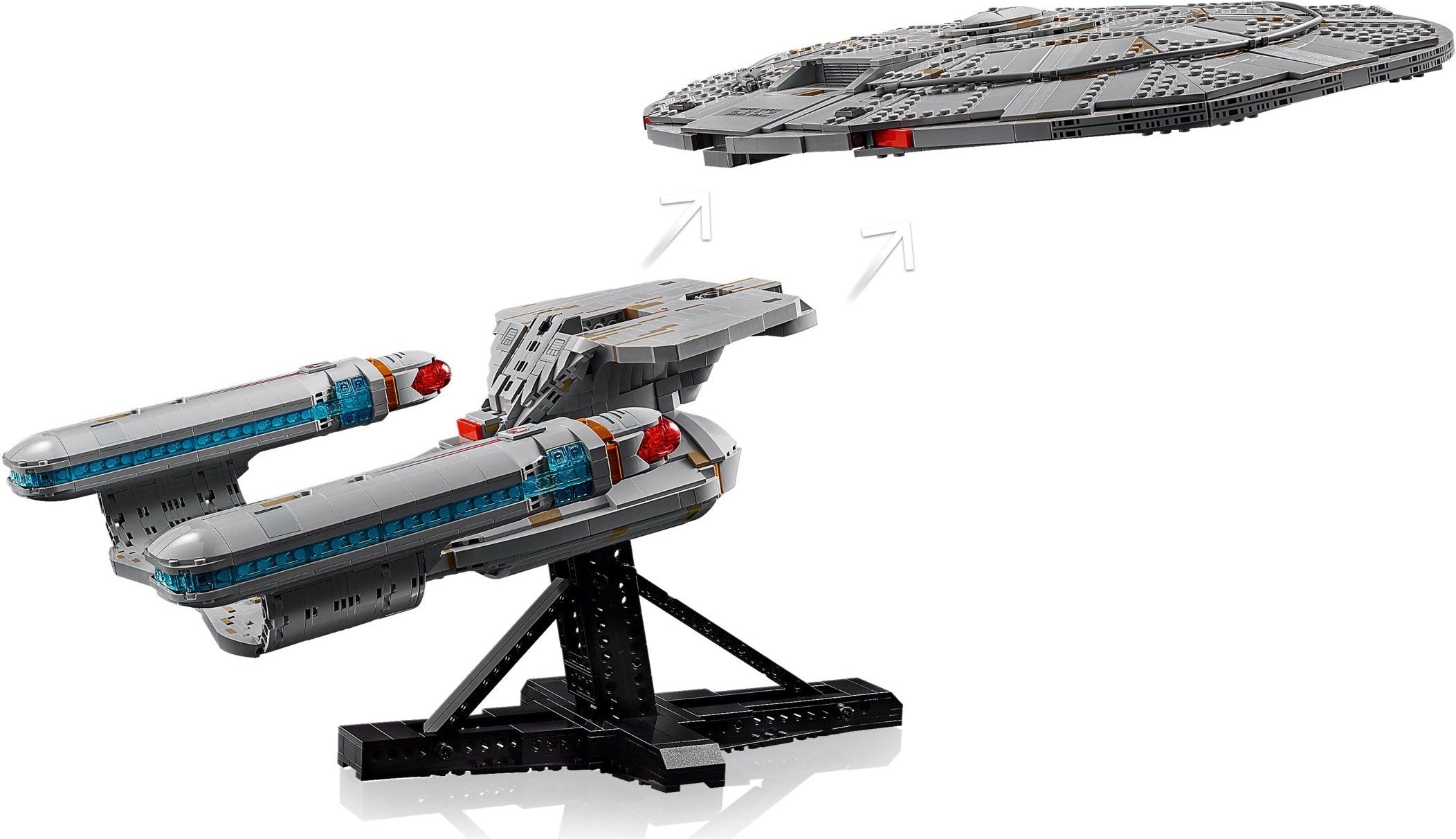 Star Trek: U.S.S. Enterprise NCC-1701-D 10356 | Icons | LEGO – image 24