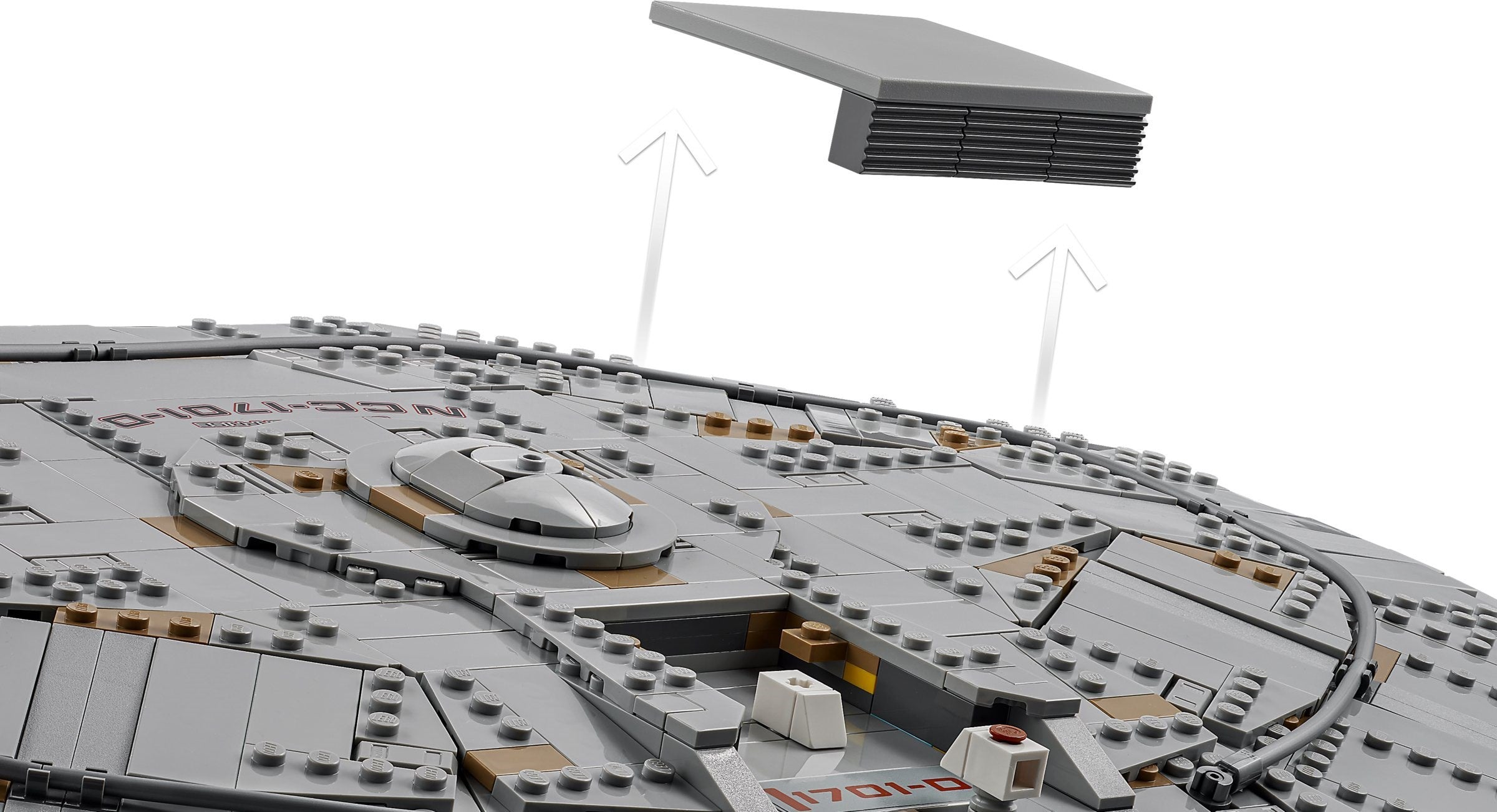 Star Trek: U.S.S. Enterprise NCC-1701-D 10356 | Icons | LEGO – image 25