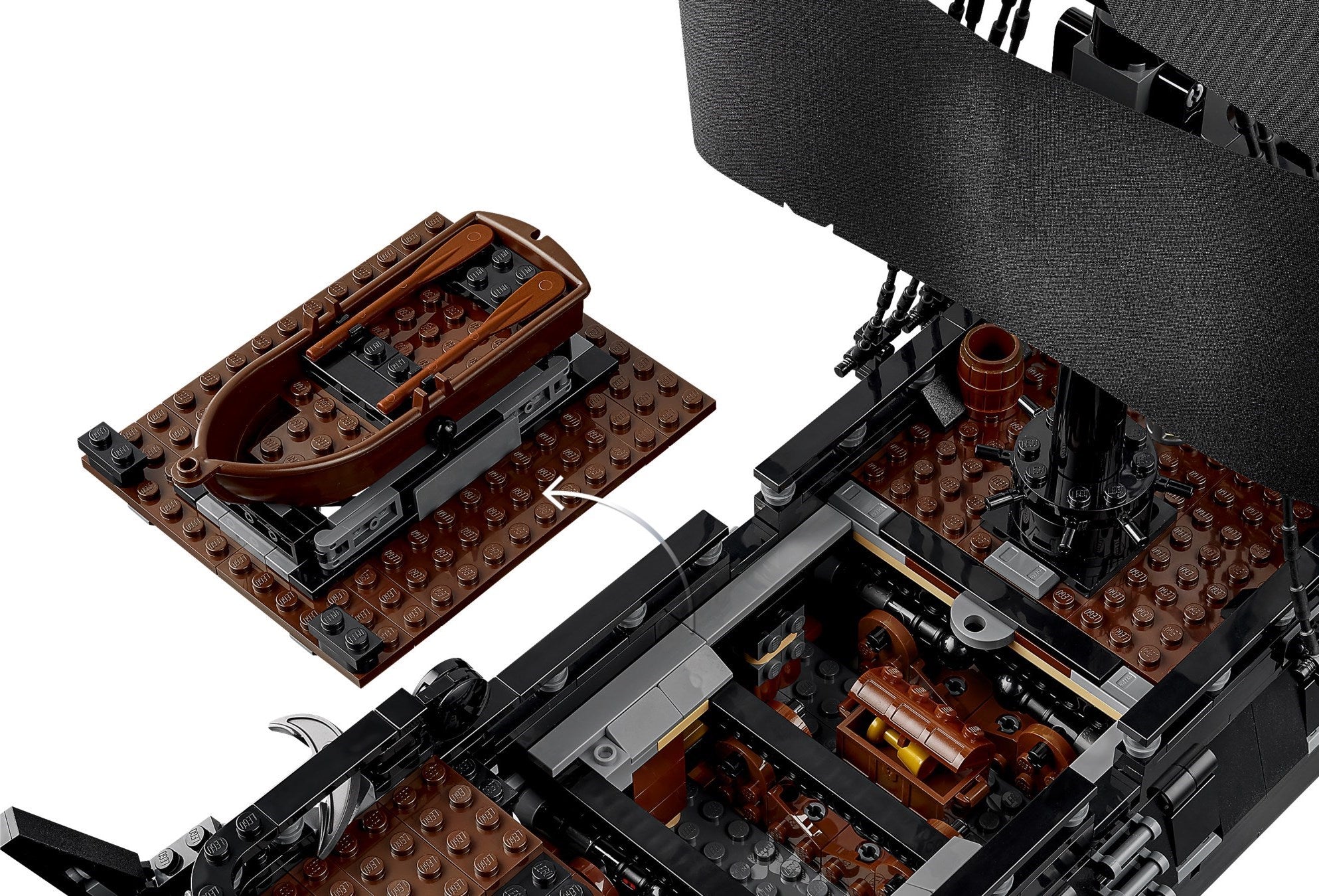 Captain Jack Sparrow's Pirate Ship 10365 | Icons | LEGO – image 18