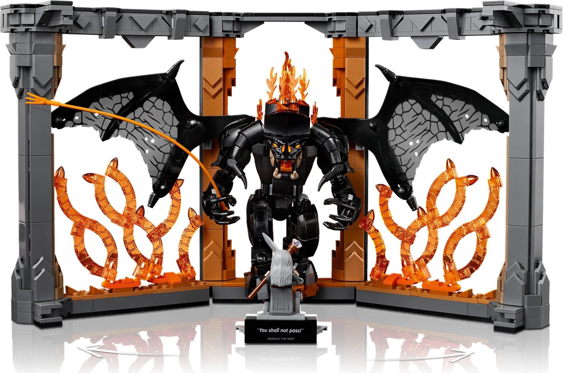 The Lord of the Rings: Balrog Book Nook 10367 | Icons | LEGO – image 13