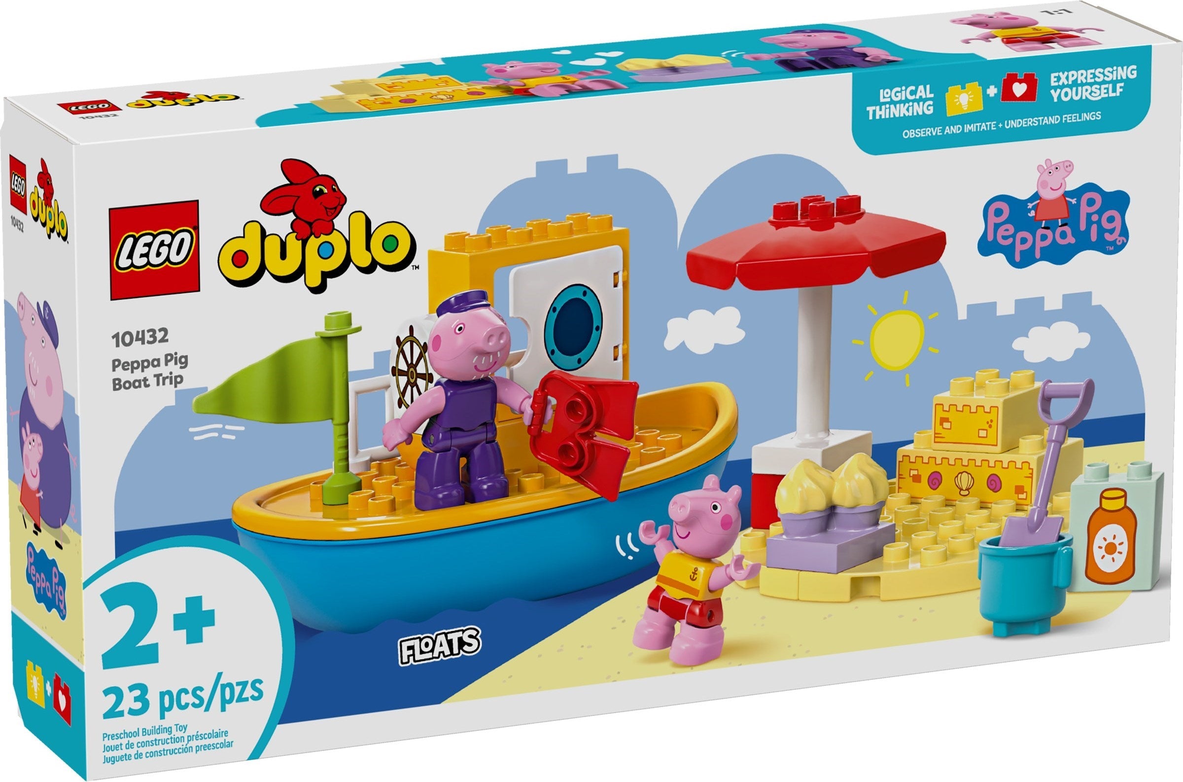 Peppa Pig Boat Trip 10432 | Duplo | LEGO (image 2)