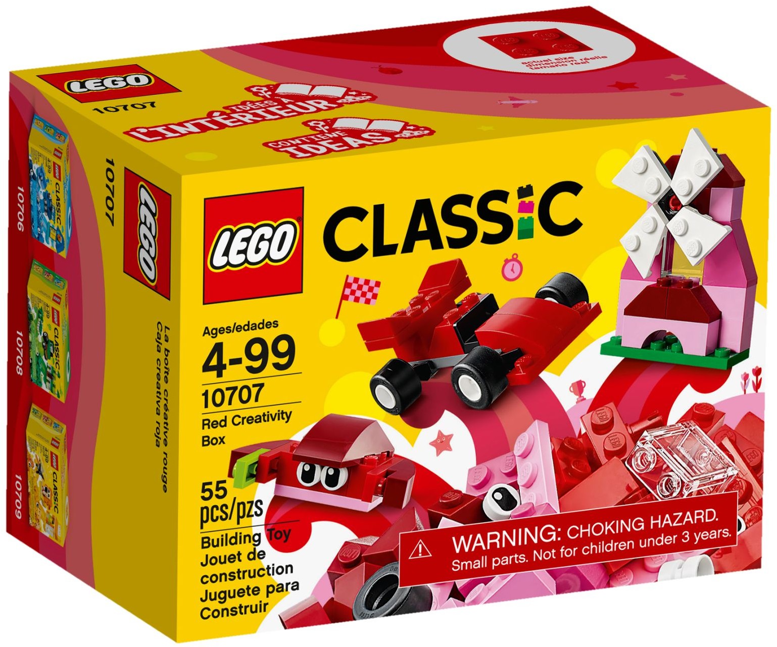 Red Creative Box 10707 | Classic | LEGO (image 2)