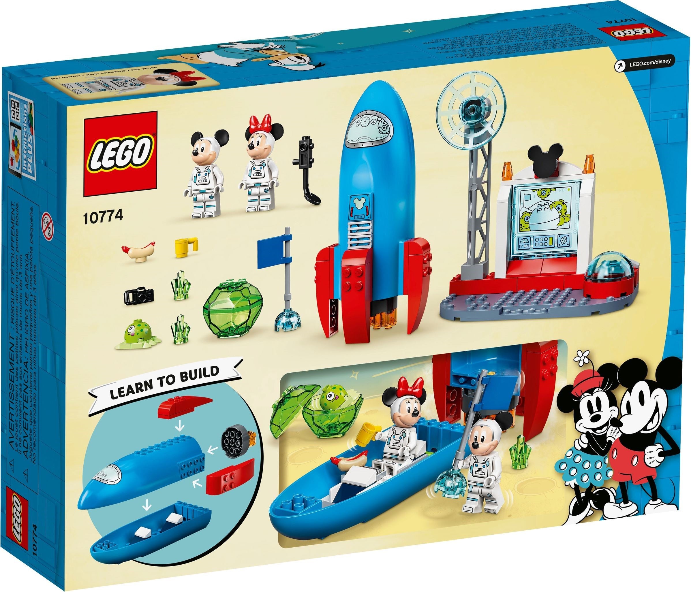Mickey Mouse & Minnie Mouse's Space Rocket 10774 | Disney | LEGO – image 9