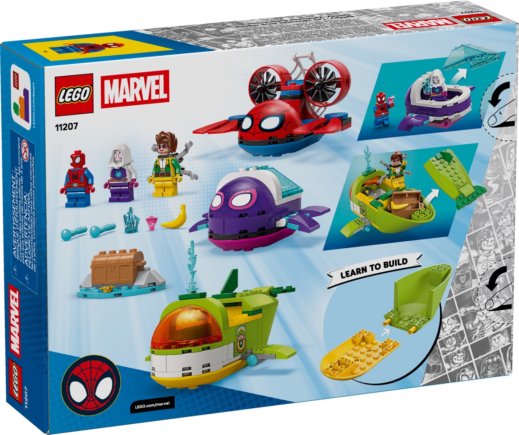 Spidey: Underwater Vehicles 11207 | Marvel Super Heroes | LEGO (image 11)