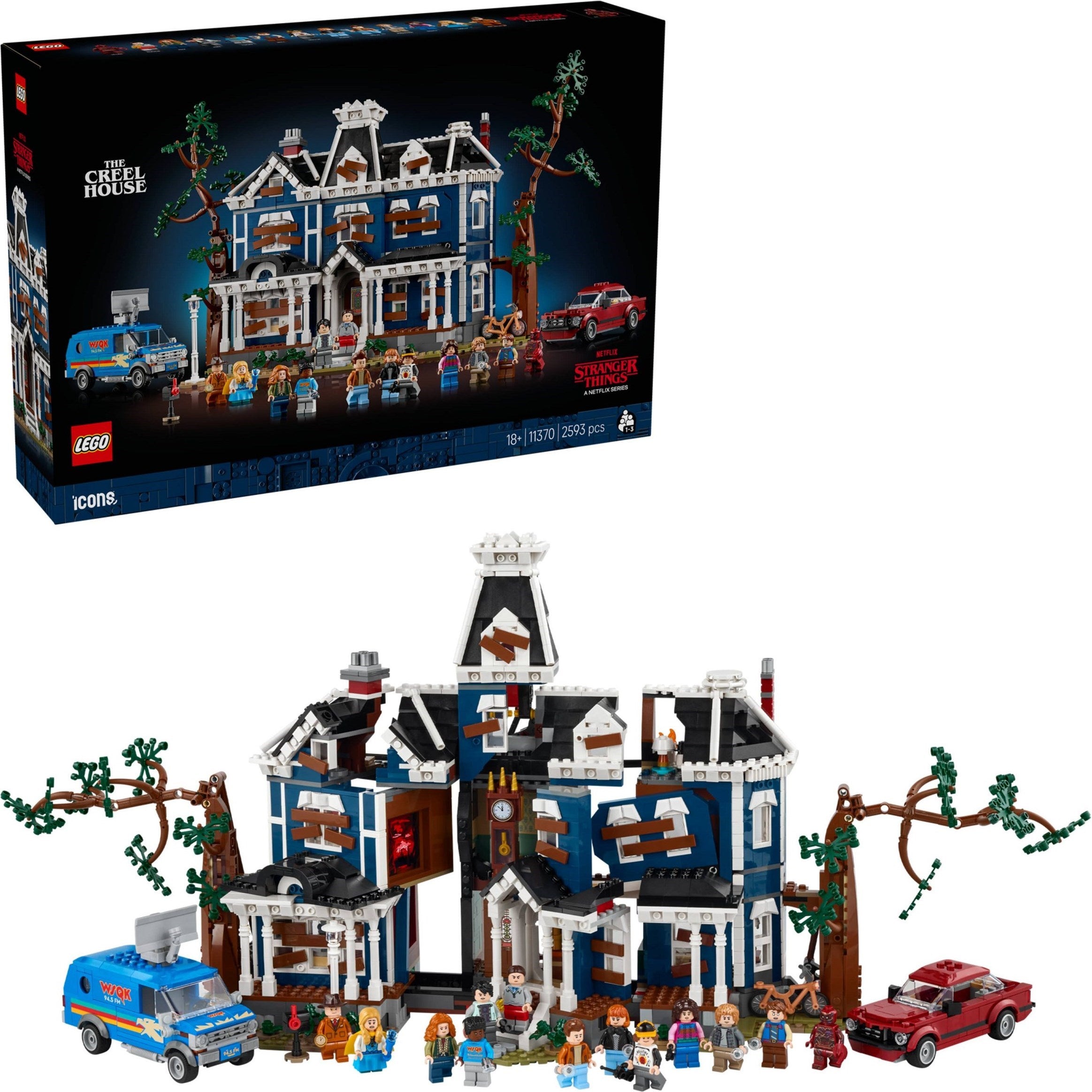 Stranger Things: The Creel House 11370 | Icons | LEGO – image 3