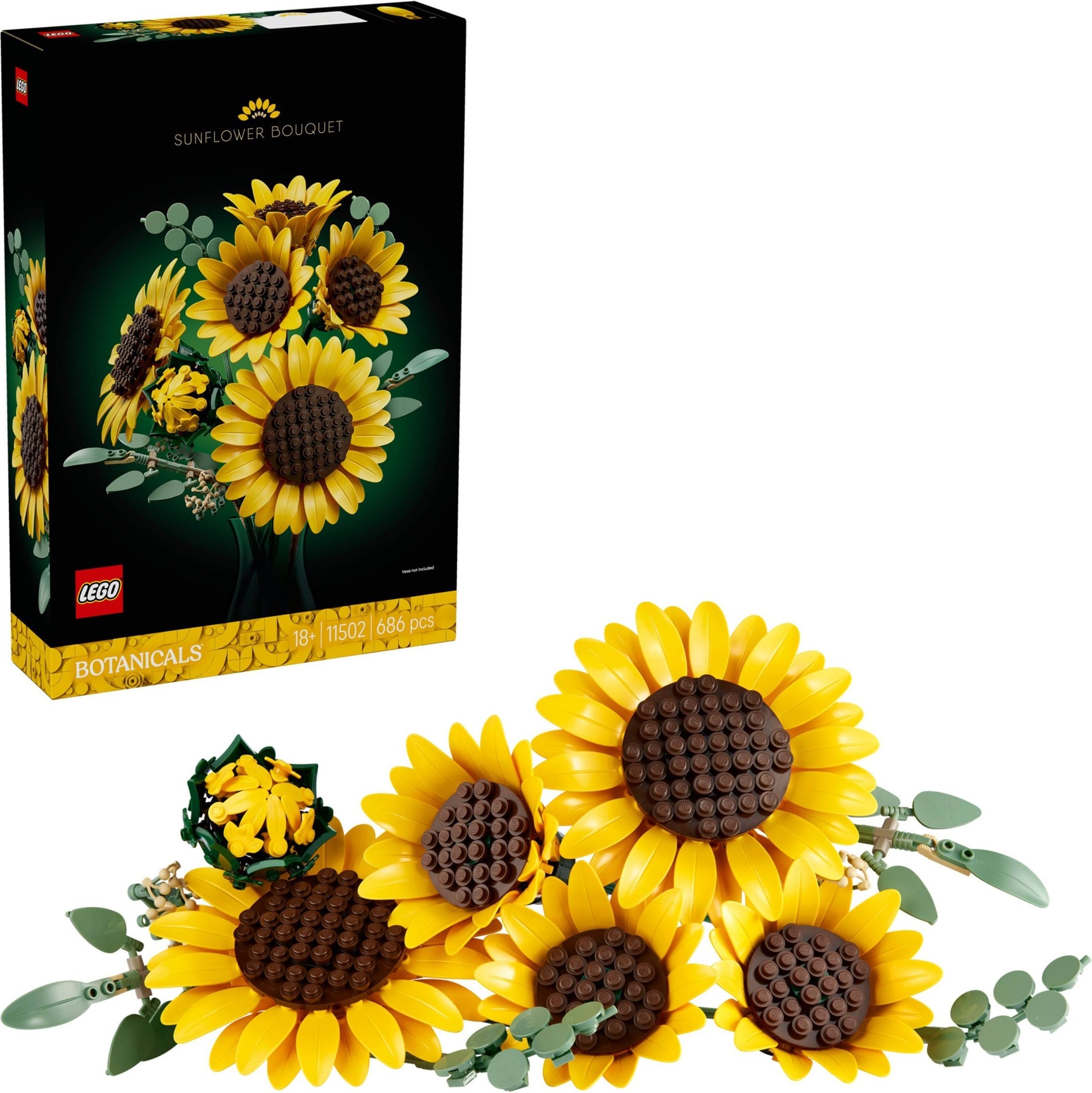 Sunflower Bouquet 11502 | Botanicals | LEGO (image 4)