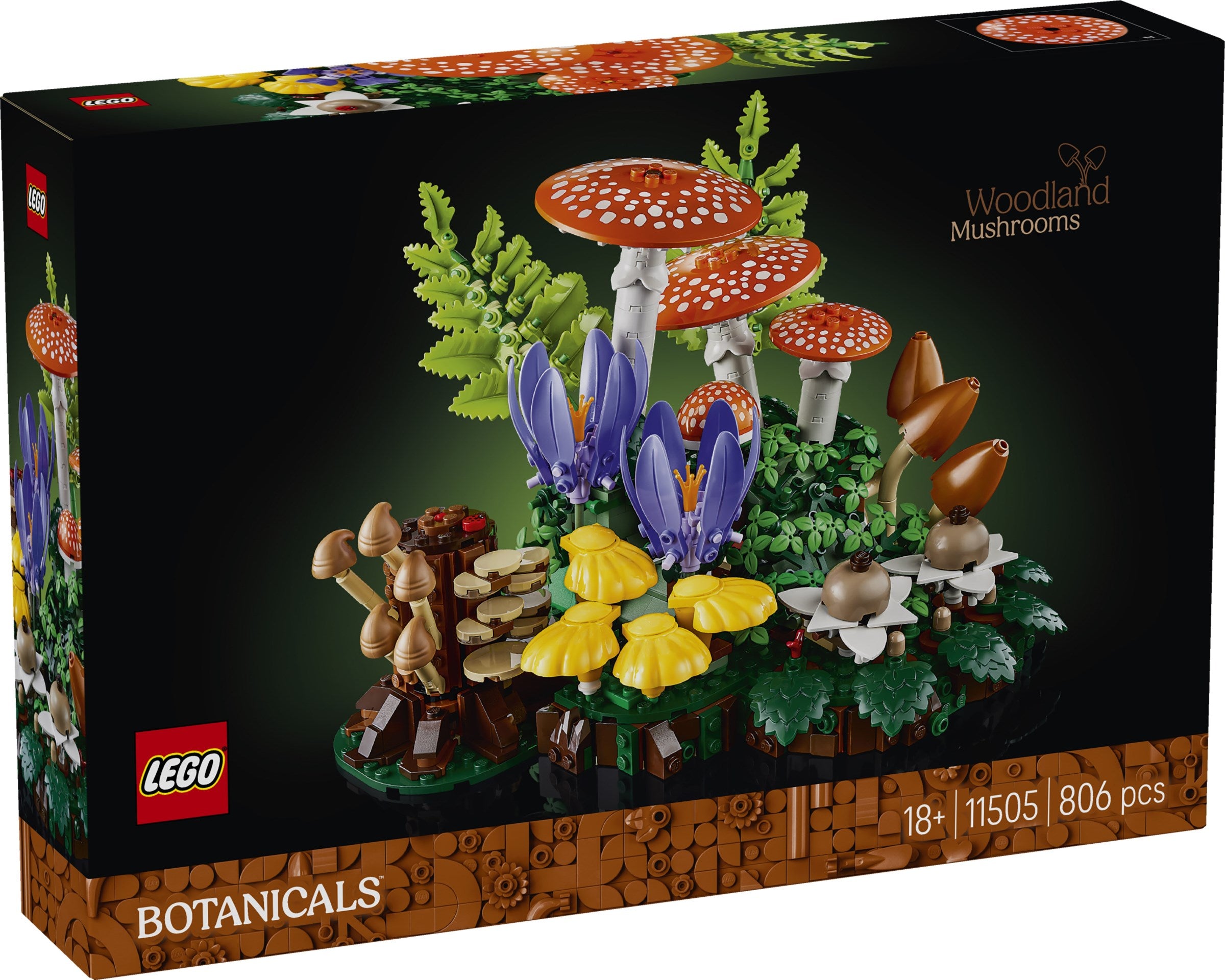 Woodland Mushrooms 11505 | Botanicals | LEGO (image 2)