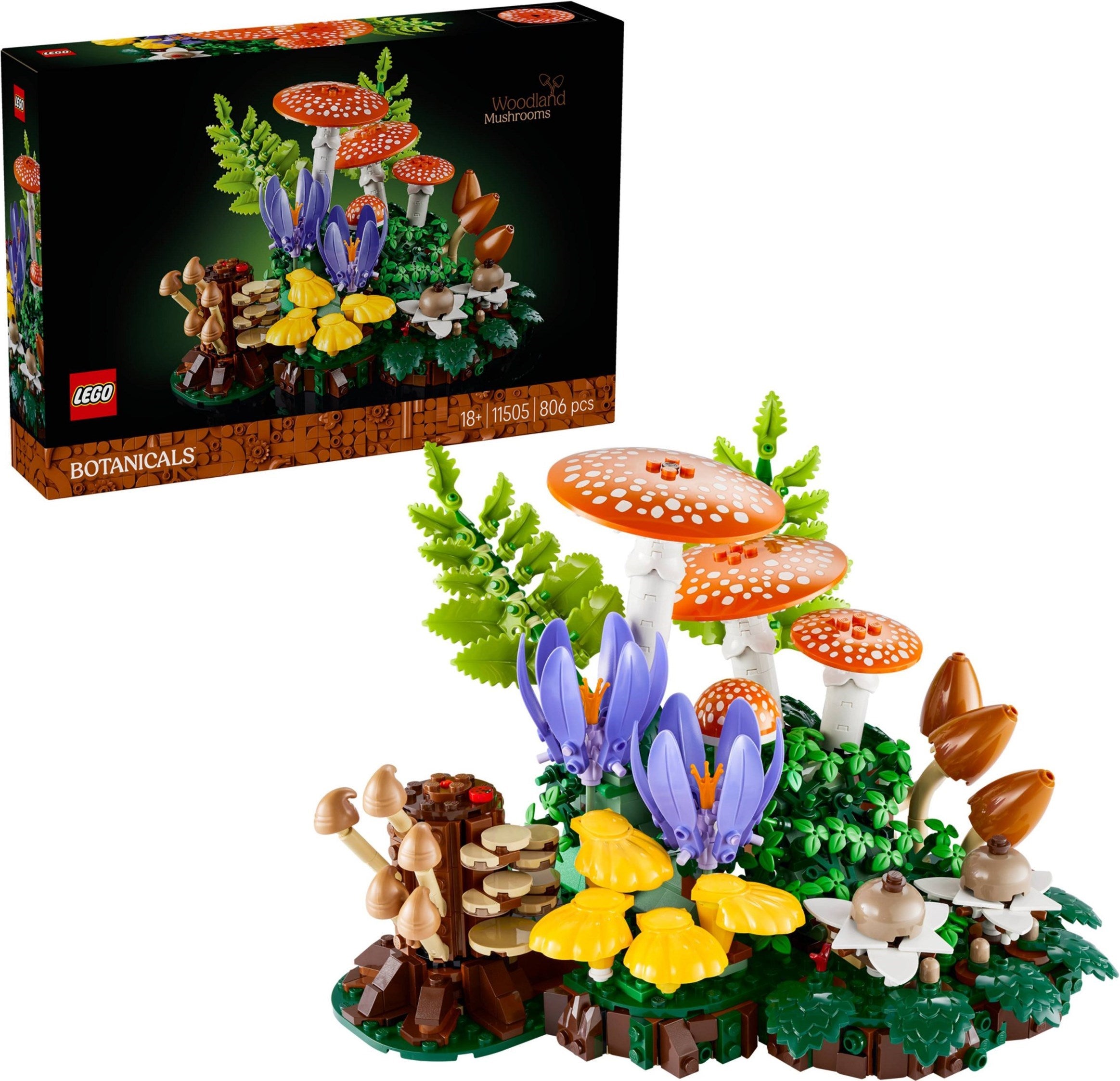 Woodland Mushrooms 11505 | Botanicals | LEGO (image 4)