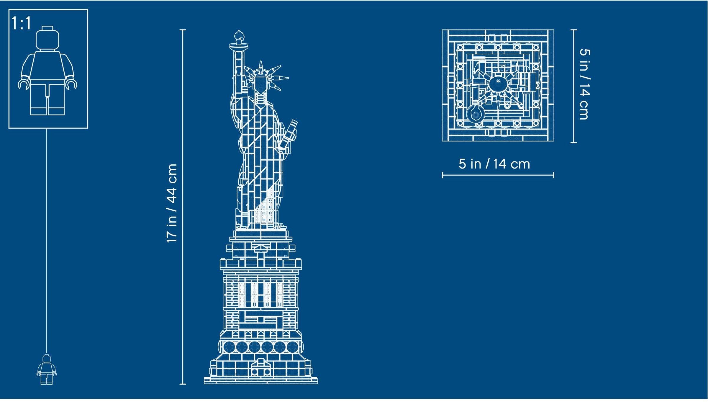 Statue of Liberty 21042 | Architecture | LEGO – image 6