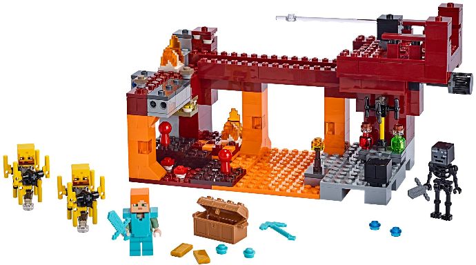The Blaze Bridge 21154 | Minecraft | LEGO