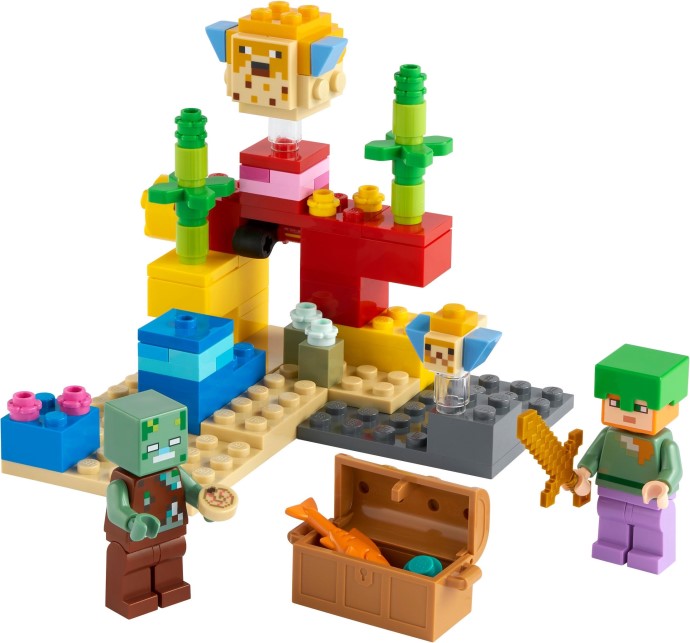 The Coral Reef 21164 | Minecraft | LEGO
