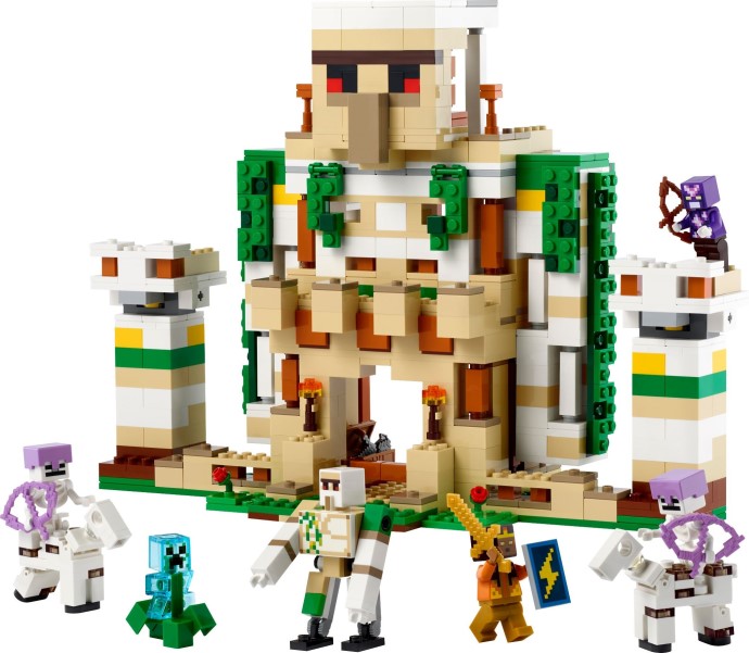 The Iron Golem Fortress 21250 | Minecraft | LEGO