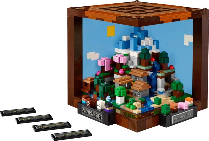 The Crafting Table 21265 | Minecraft | LEGO