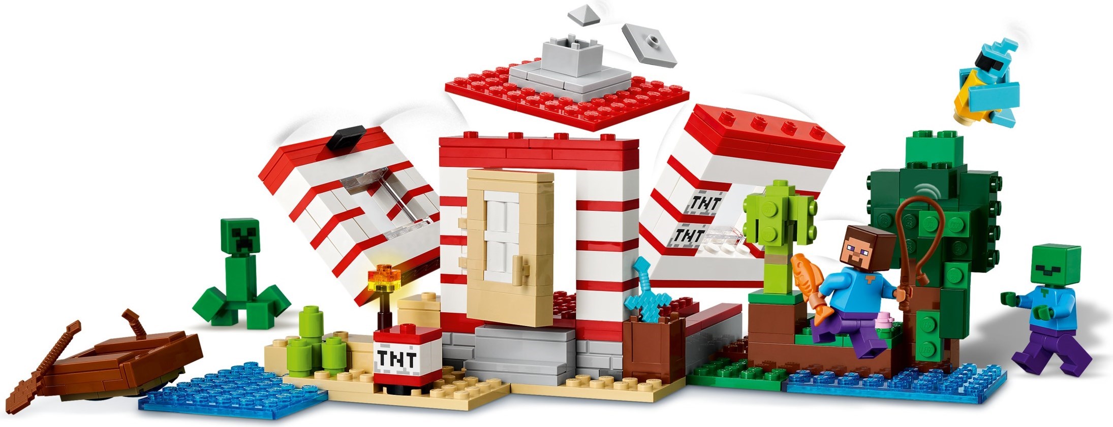 The TNT Jungle House 21275 | Minecraft New Release | LEGO