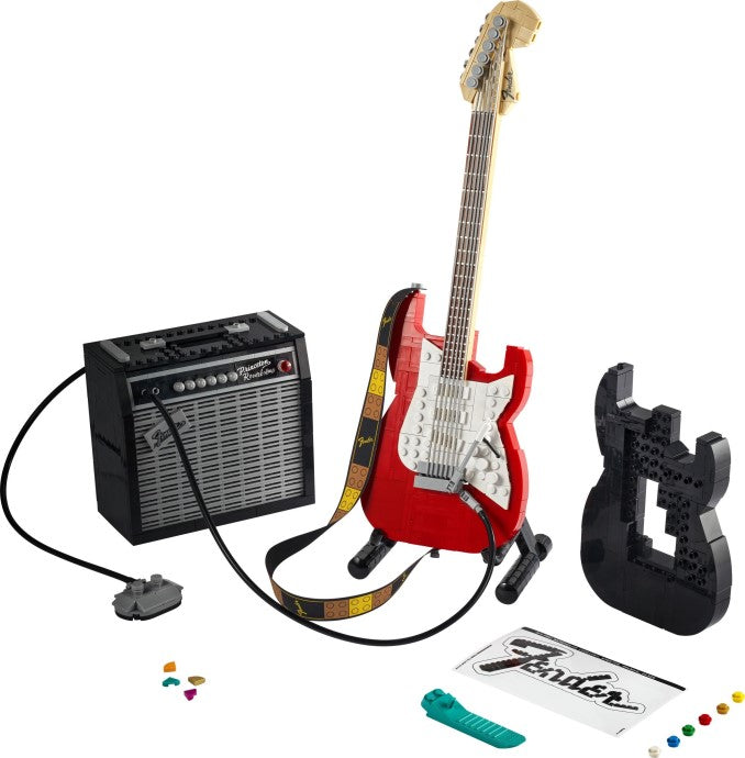 Fender Stratocaster 21329 | Ideas | LEGO