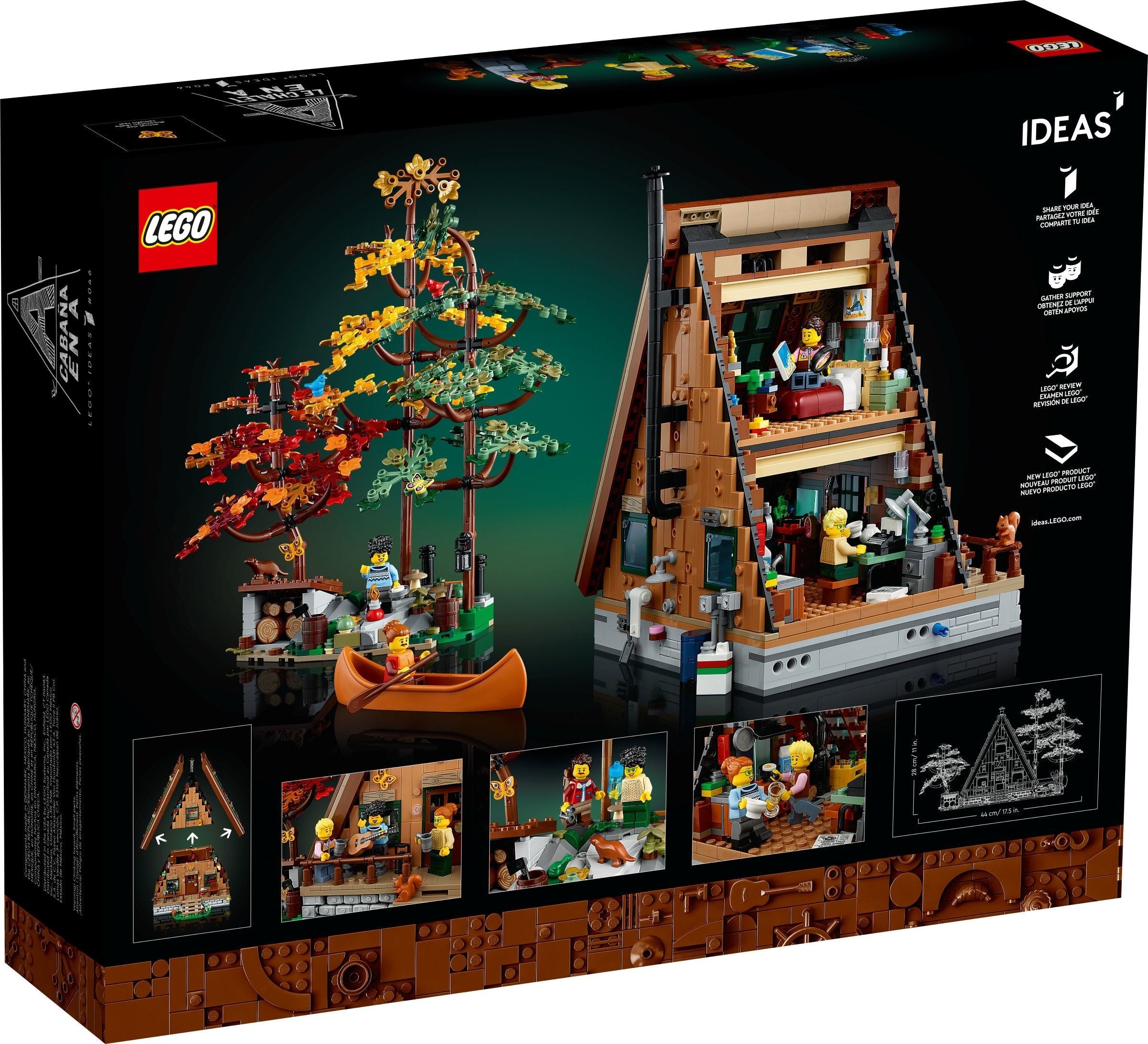 A-Frame Cabin 21338 | IDEAS | LEGO