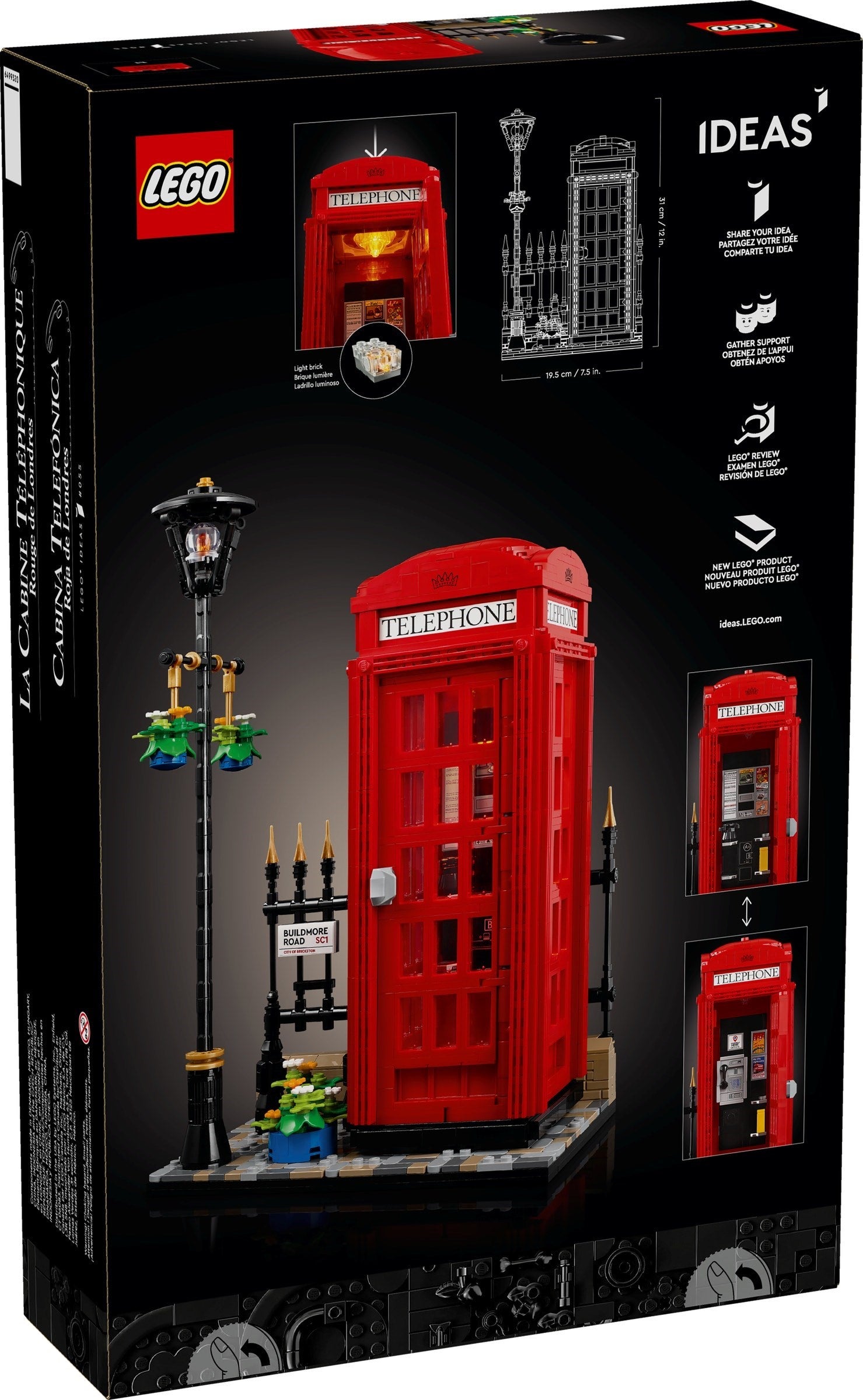 Red London Telephone Box 21347 | Ideas | LEGO – image 7