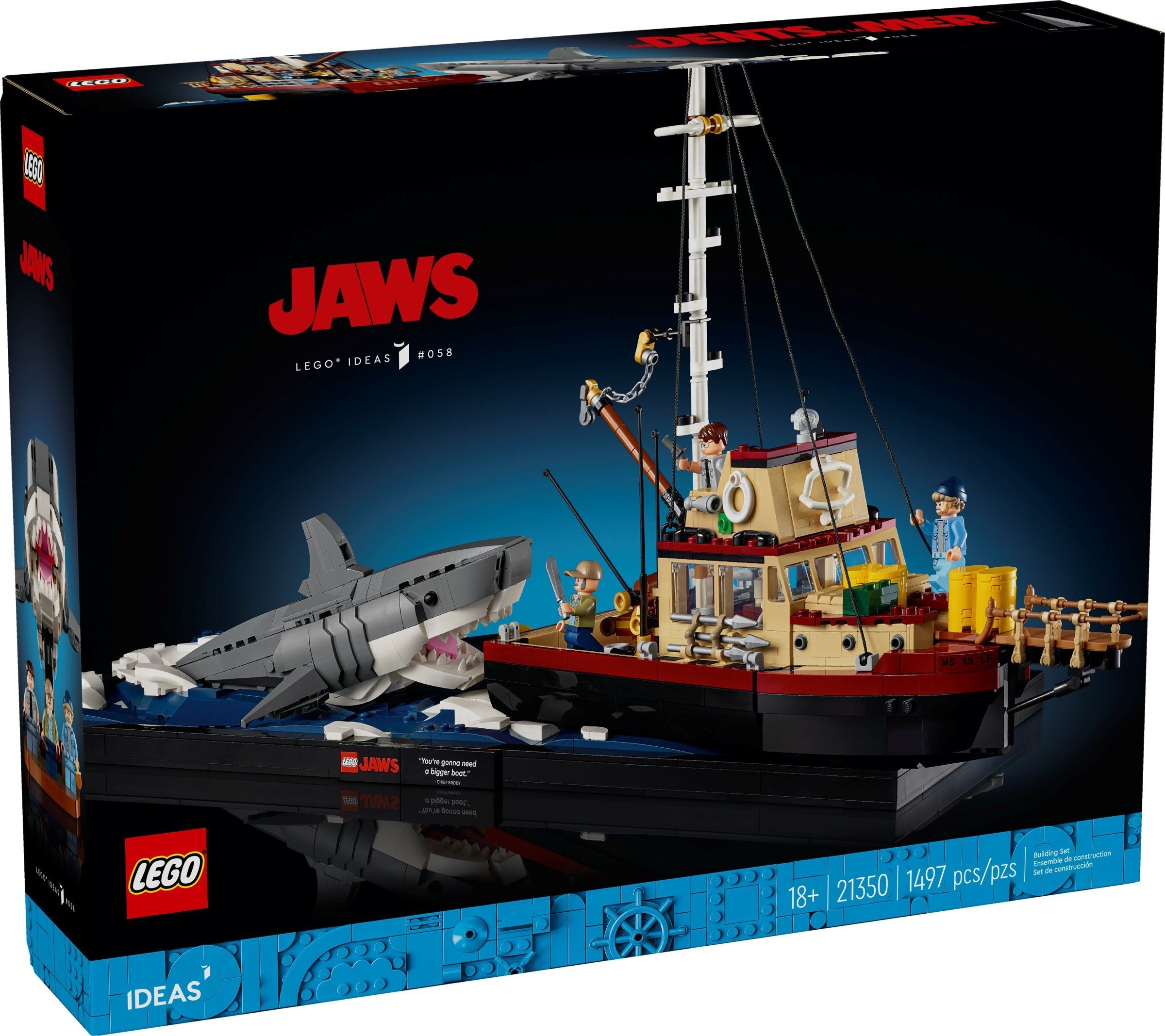 Jaws 21350 | IDEAS | LEGO