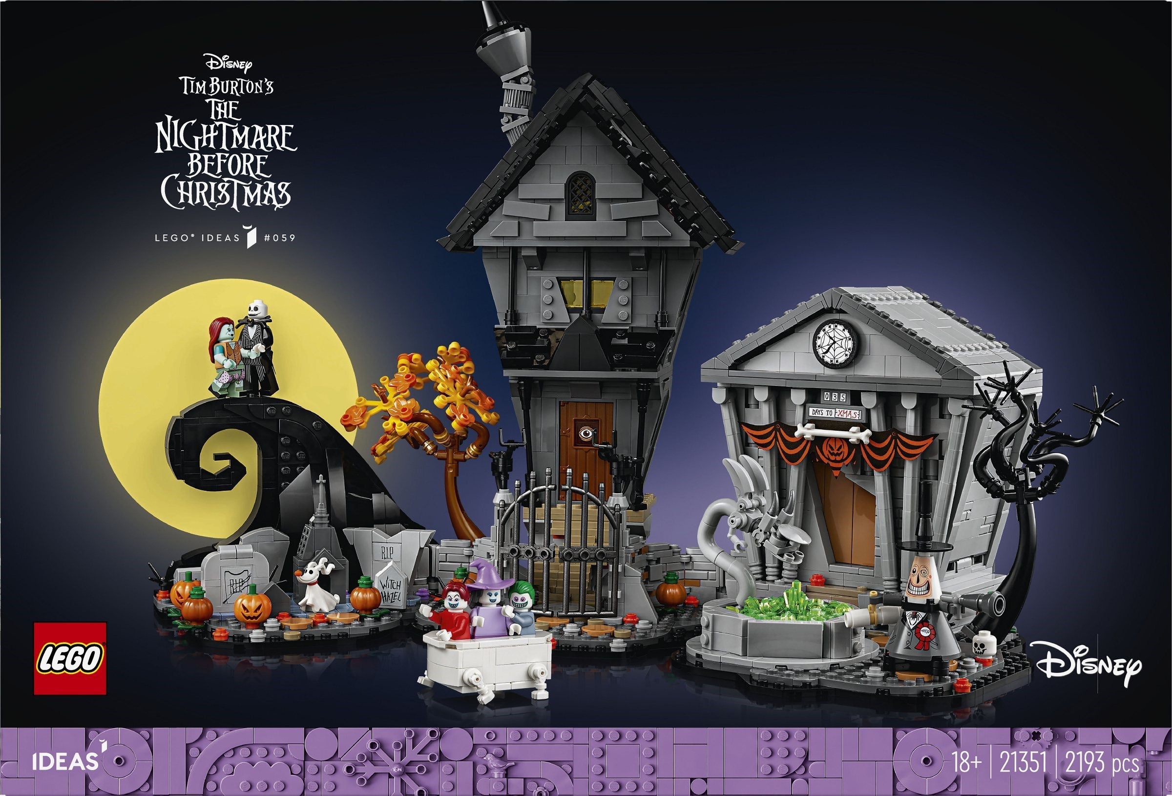 Disney Tim Burton's The Nightmare Before Christmas 21351 | Ideas | LEGO – image 3