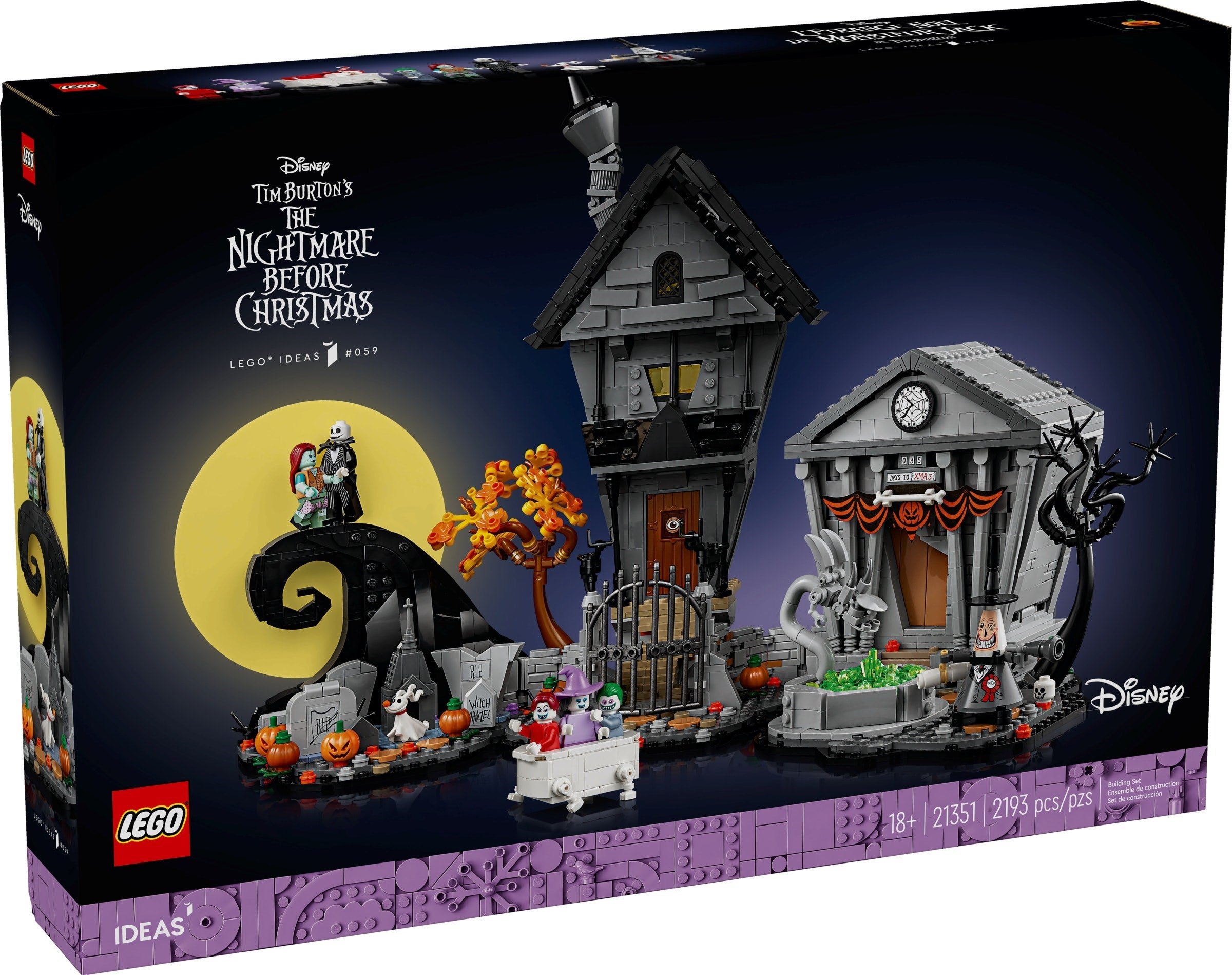 Disney Tim Burton's The Nightmare Before Christmas 21351 | Ideas | LEGO – image 2